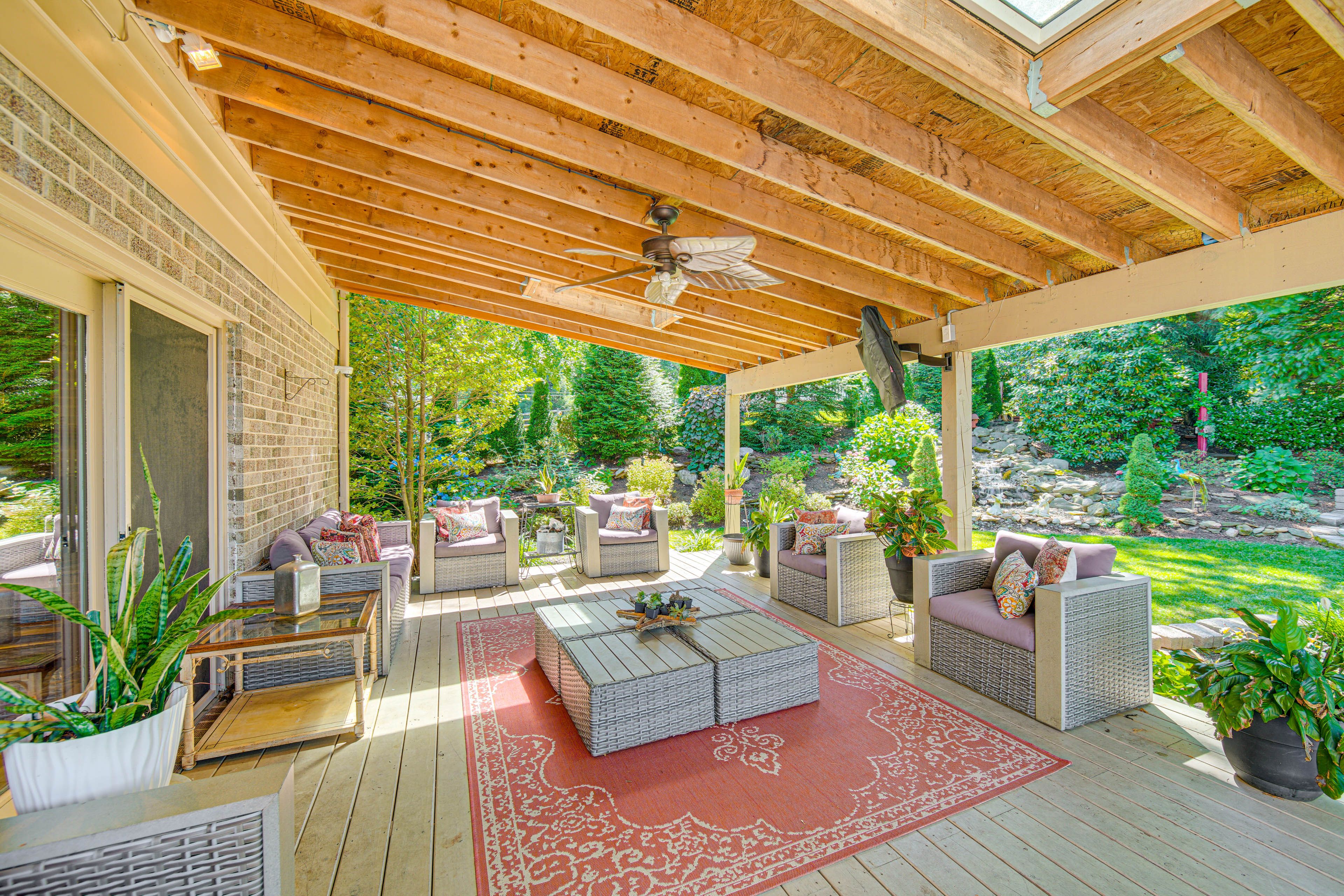 Furnished Deck | Outdoor TV | Charcoal & Gas Grills | Spacious Yard w/ Fire Pit