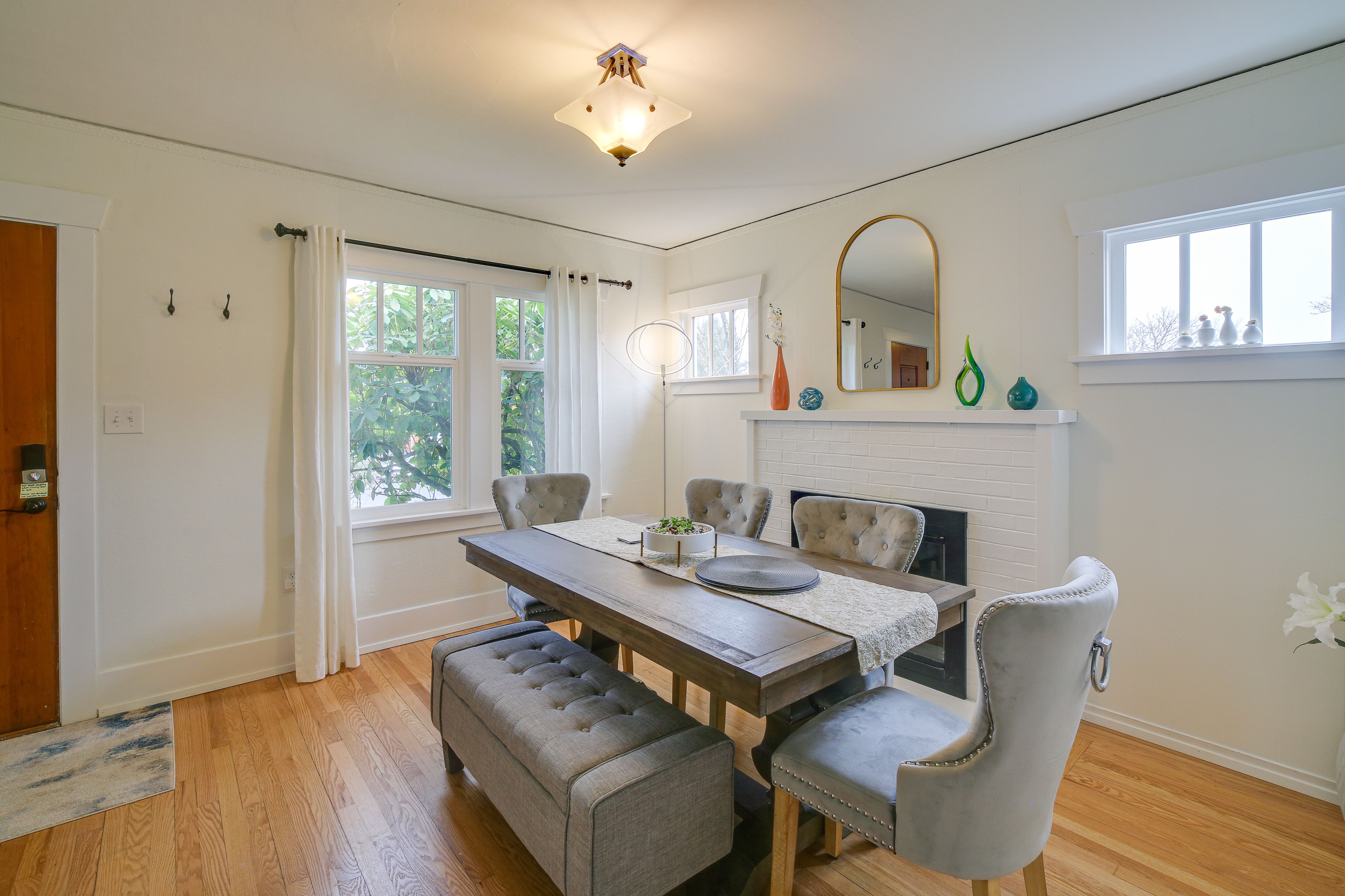 Dining Room | 1st Floor | Fireplace