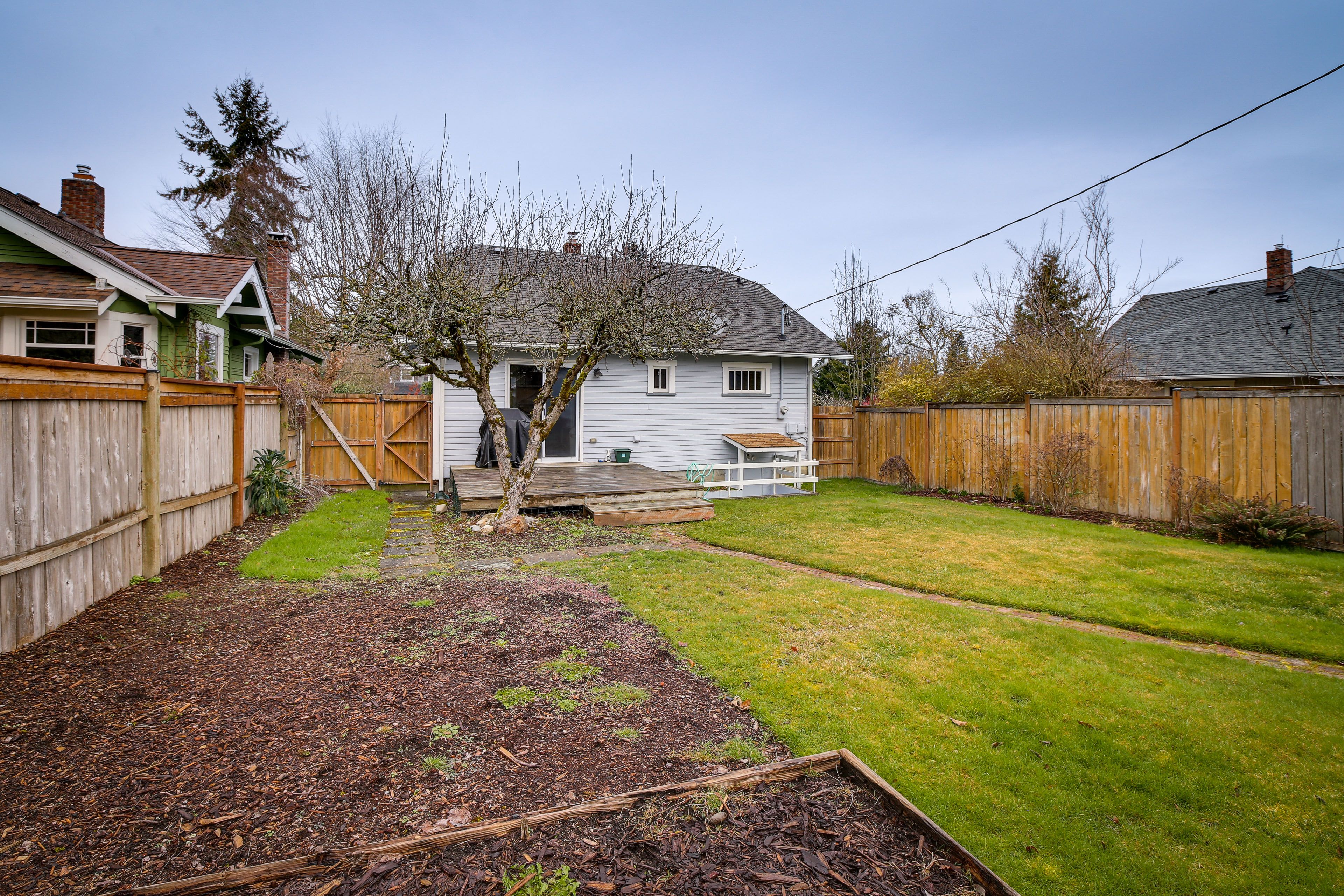 Fenced Backyard