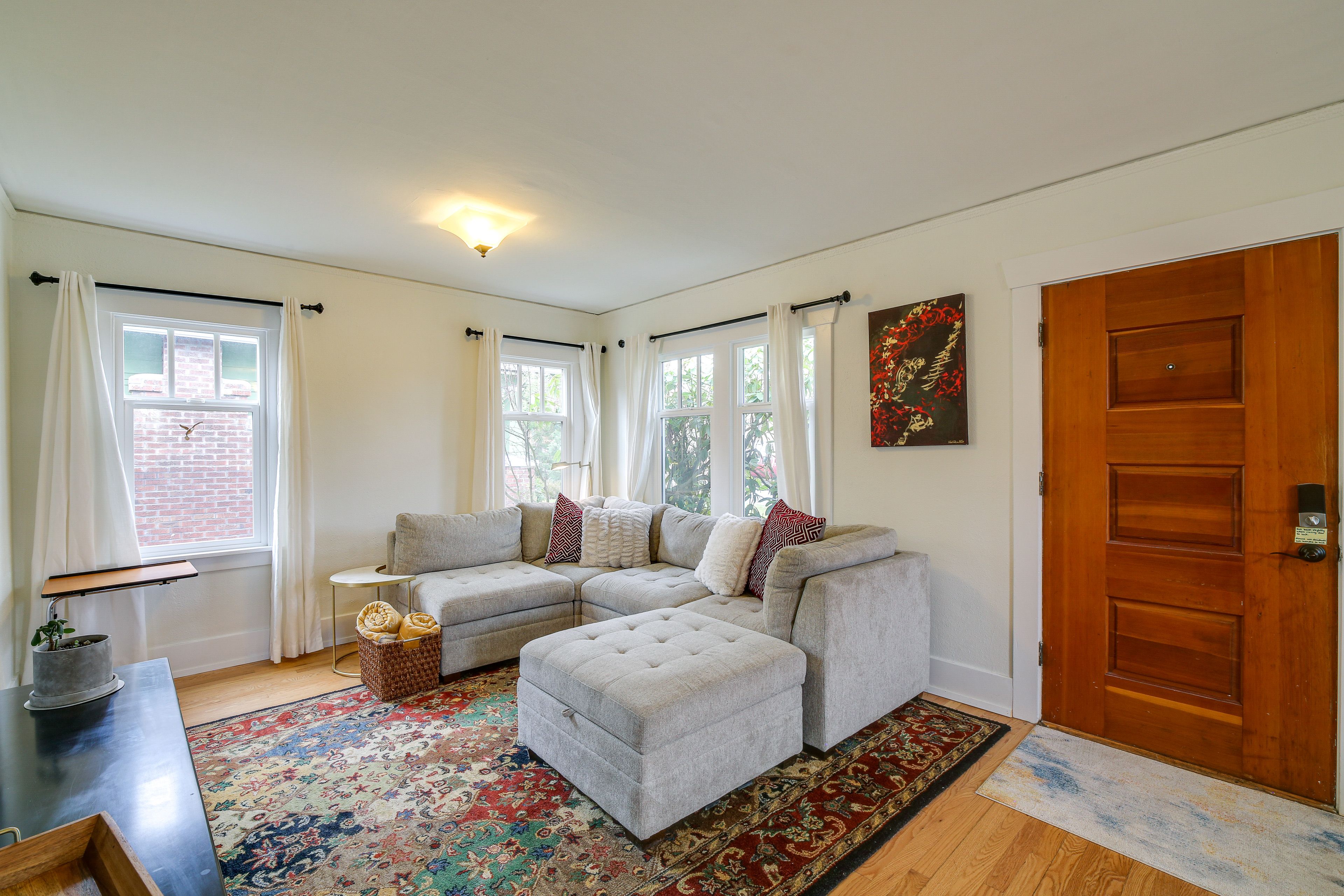 Living Room | 1st Floor | Central Heating | Window A/C Units