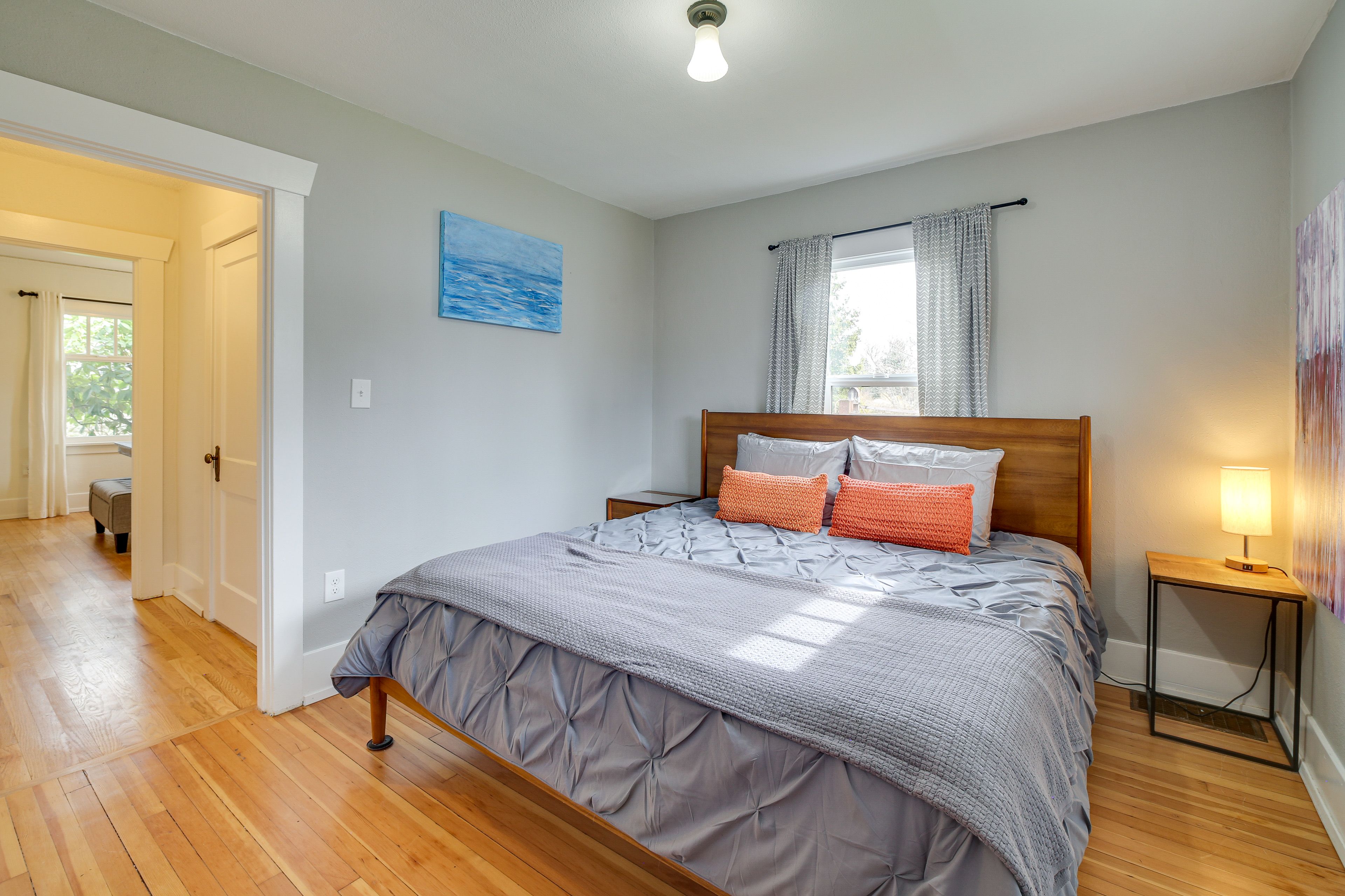 Bedroom 1 | 1st Floor | King Bed | Linens Provided