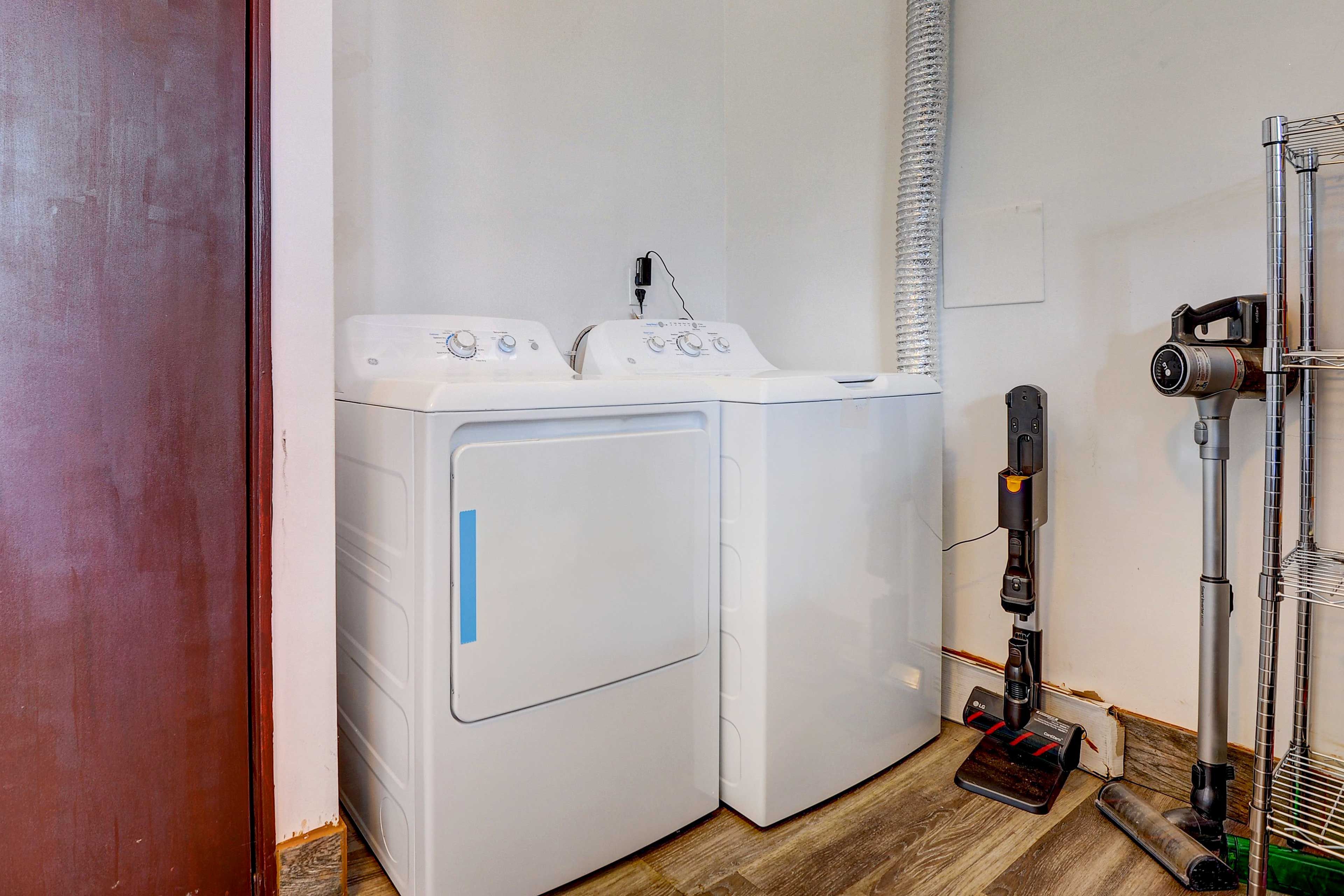 Laundry Area | Washer/Dryer | Iron/Board