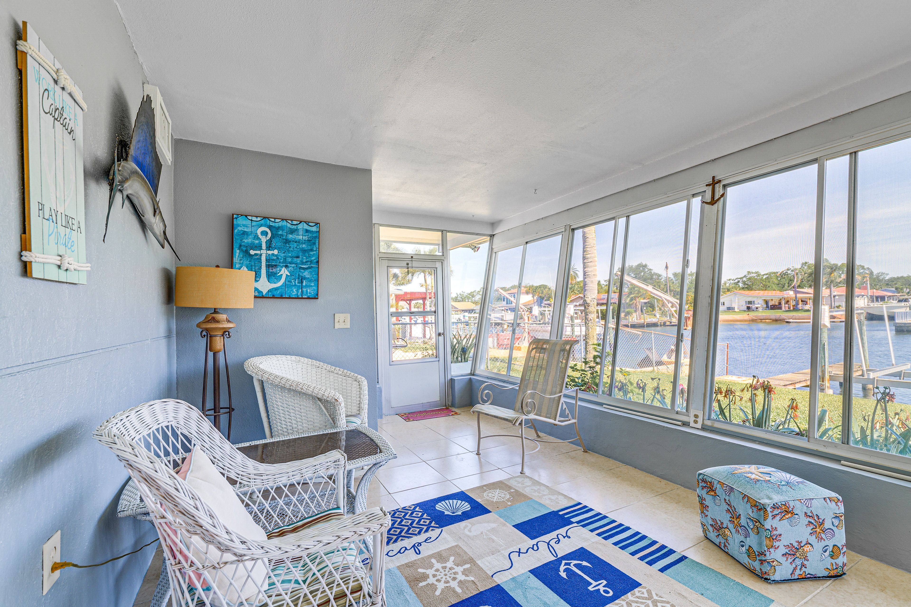 New Port Richey Vacation Rental | 2BR | 1BA | 1,392 Sq Ft