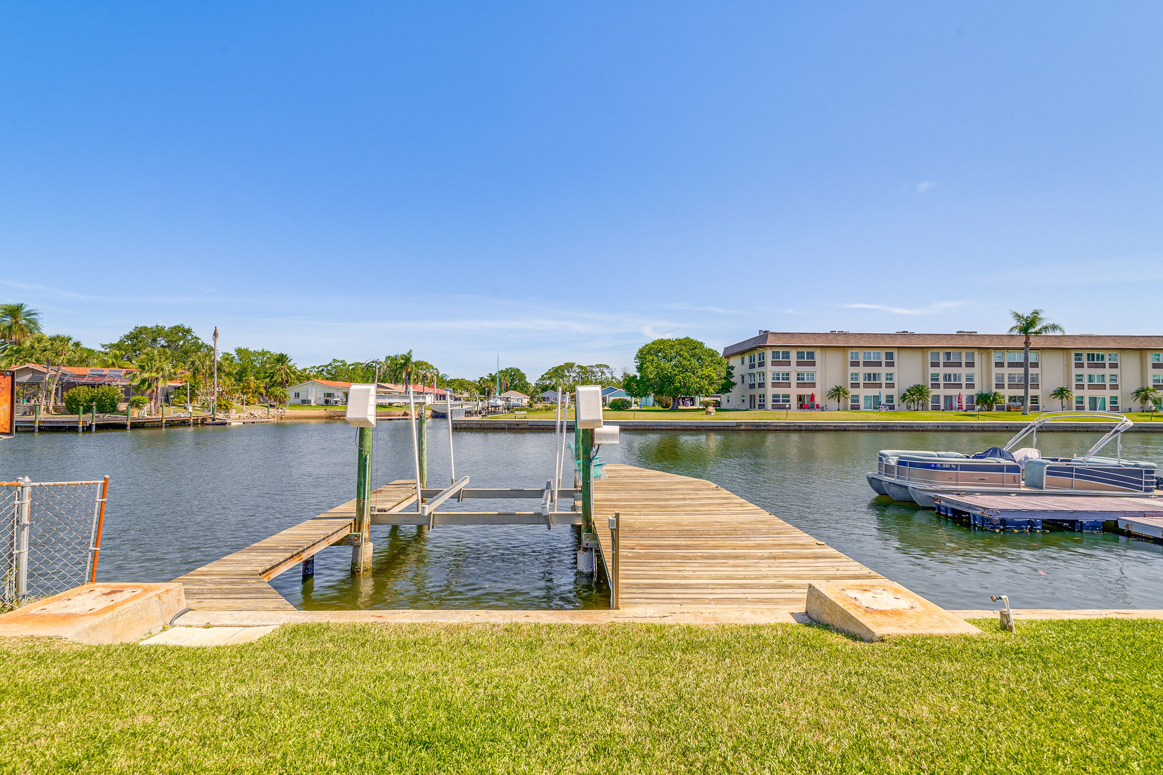 Private Boat Dock | Canal Access