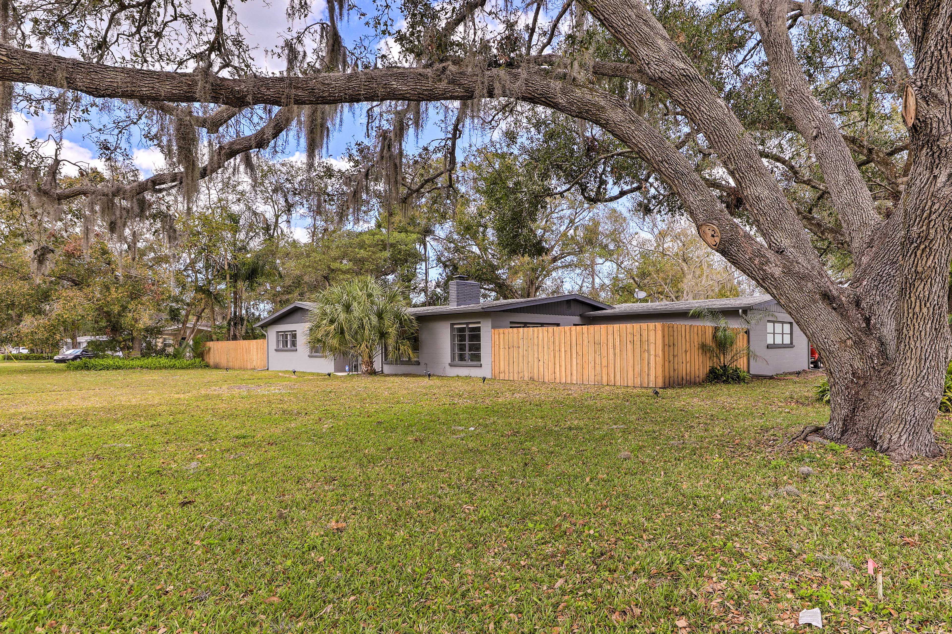 Home Exterior | 11 Mi to Beaches | 2 Mi to Golf Courses