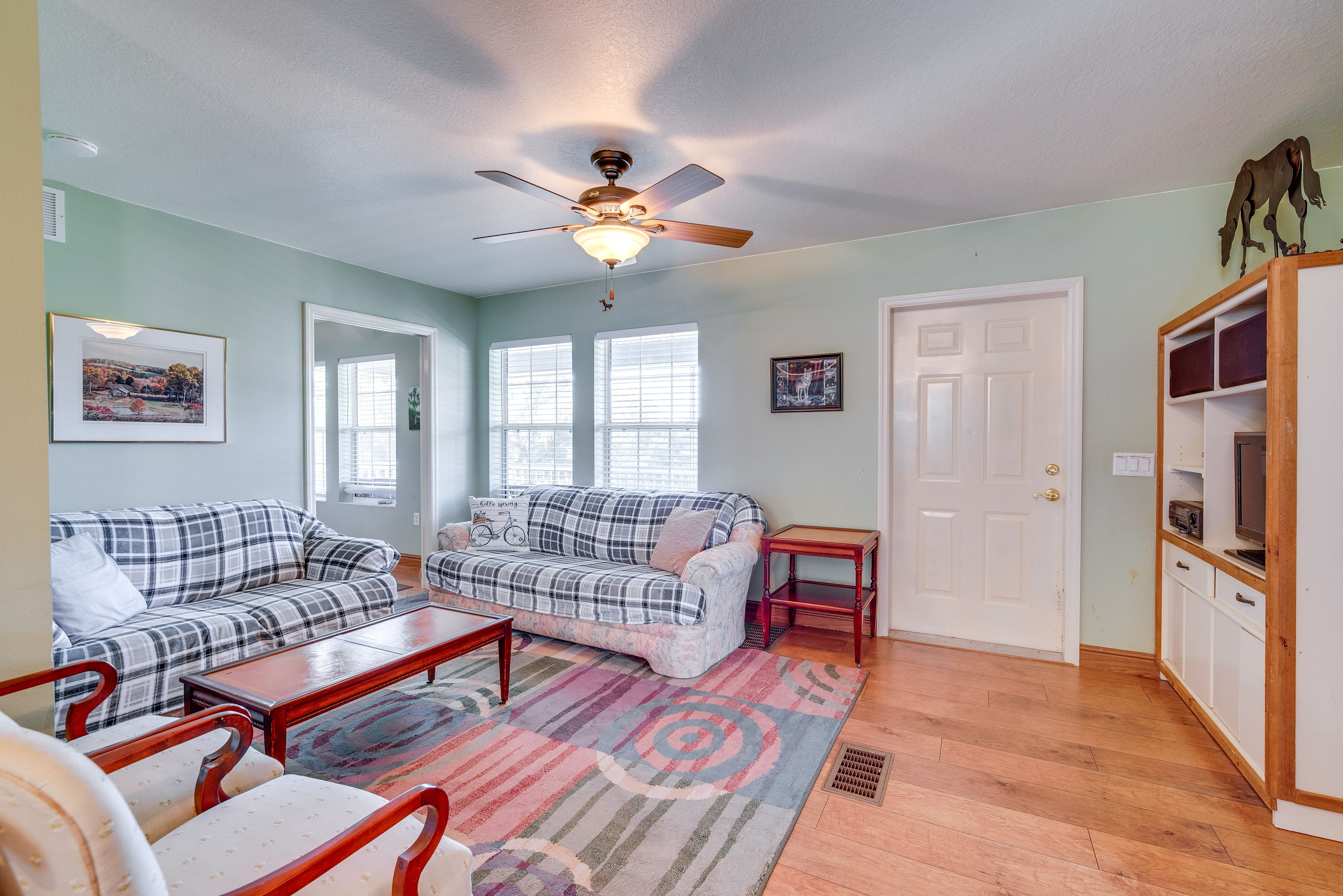 Living Area | Free WiFi | Central A/C & Heat | Twin Sleeper Sofa