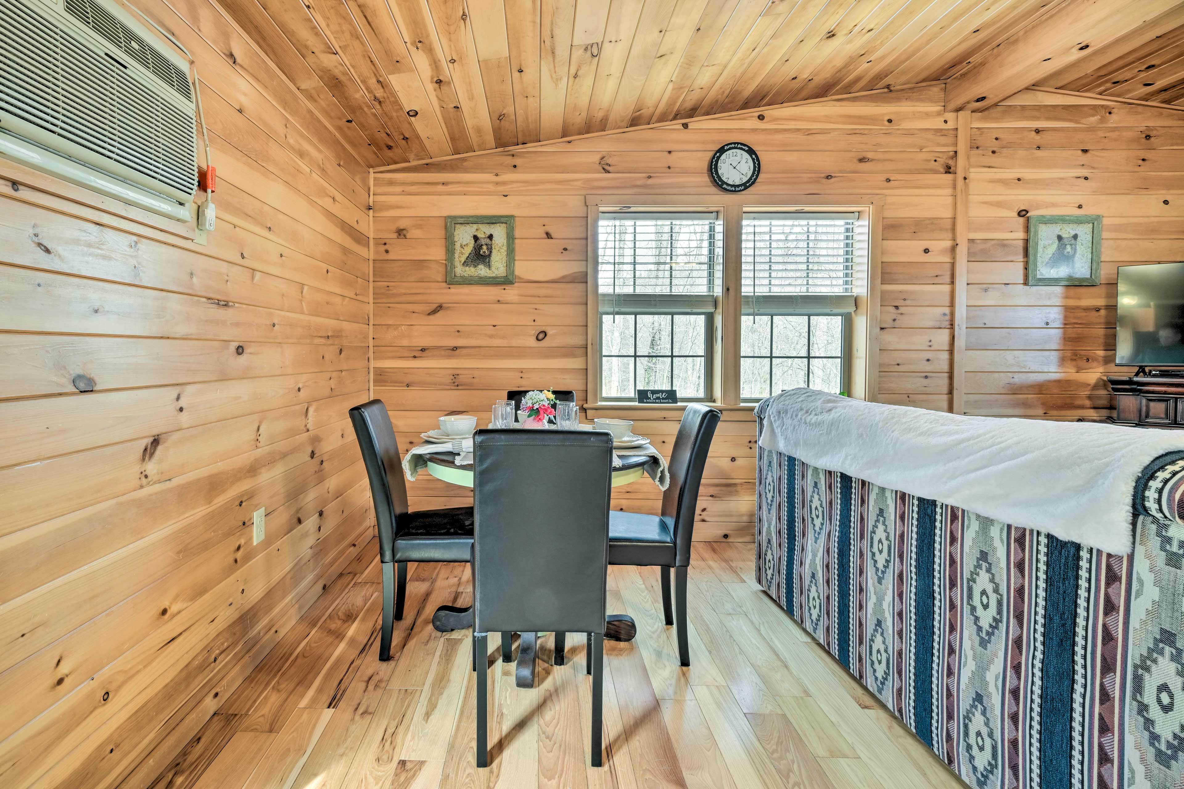 Dining Area | Main Level | Dishware + Flatware