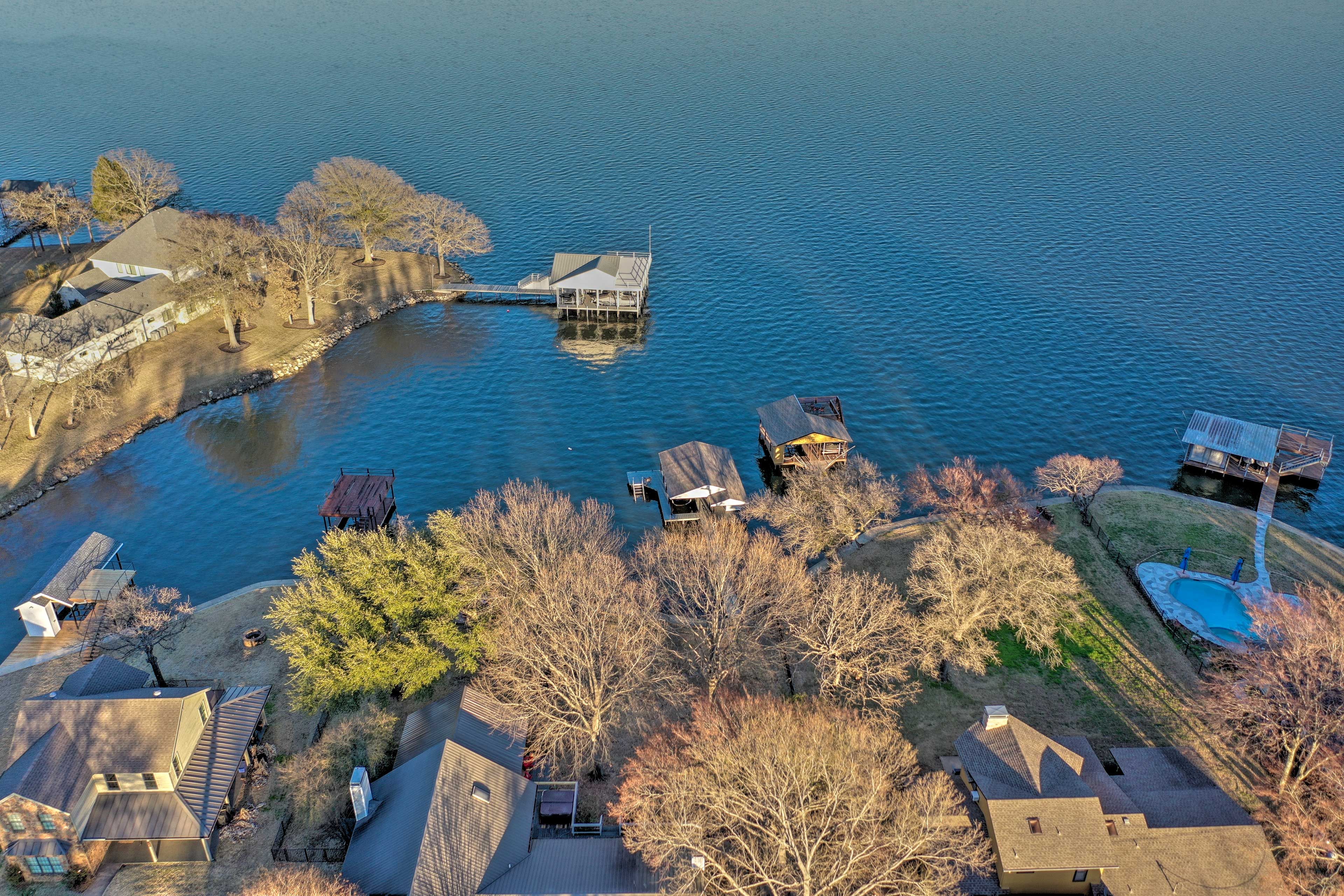 Aerial View | Cedar Creek Reservoir