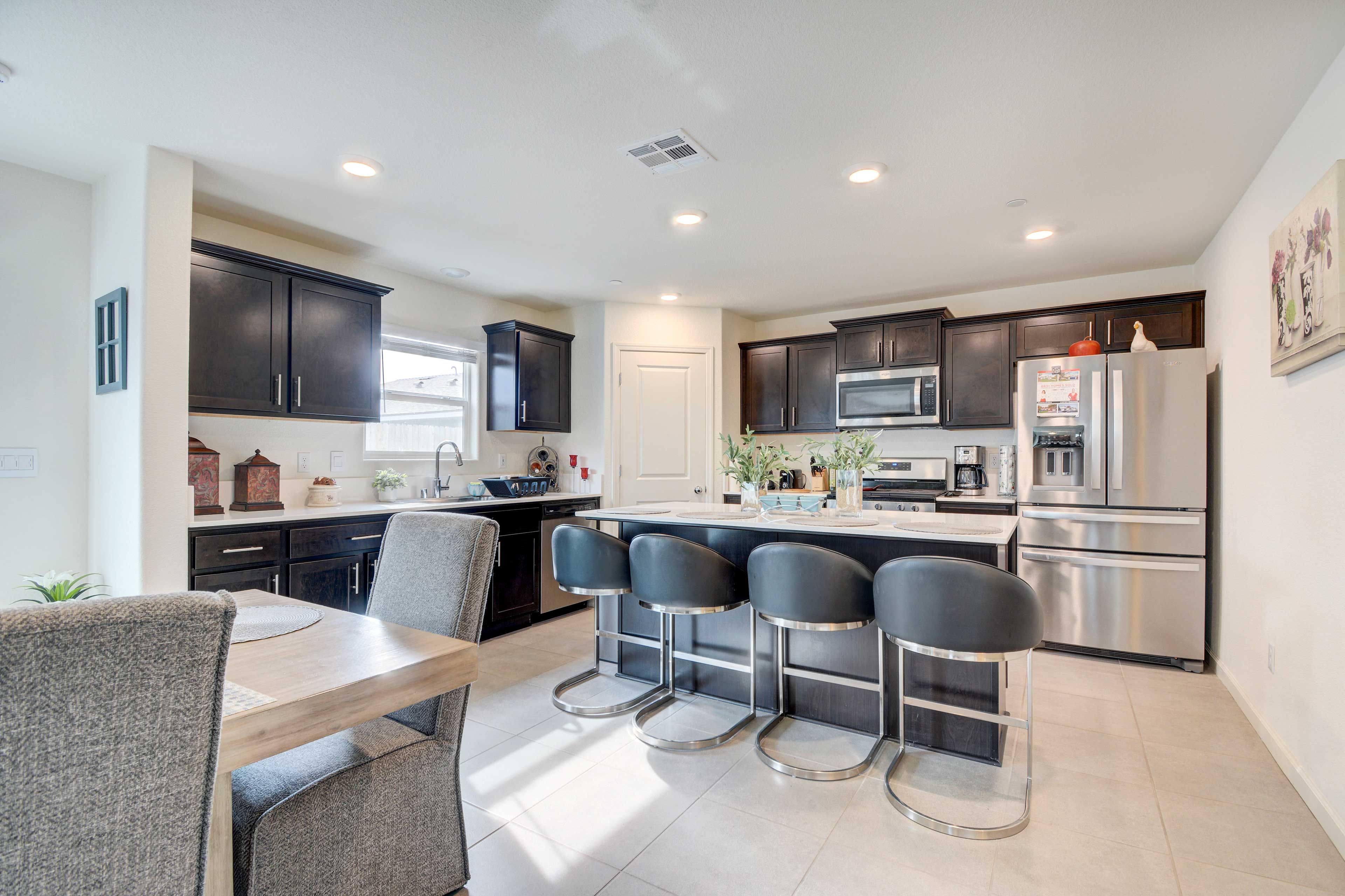 Merced Vacation Rental | 4BR | 2.5BA | Step-Free Entry | 2,554 Sq Ft