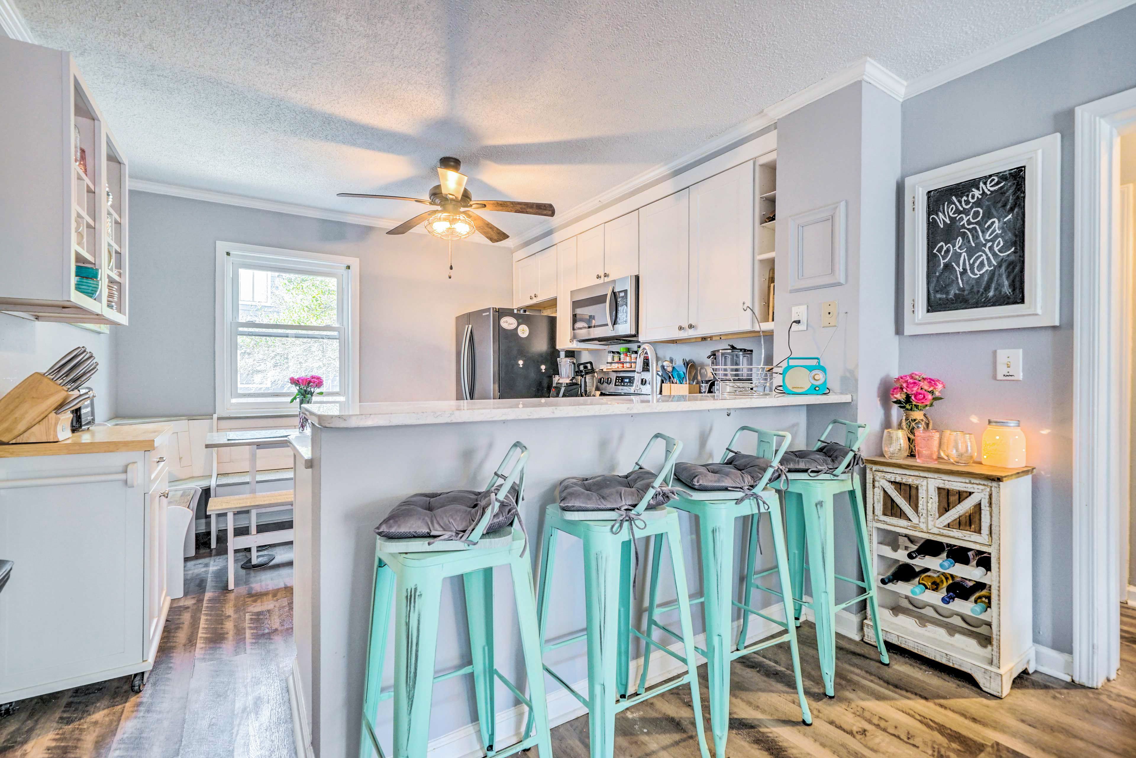 Kitchen & Dining Area | Blender | Toaster Oven | Drip Coffee Maker