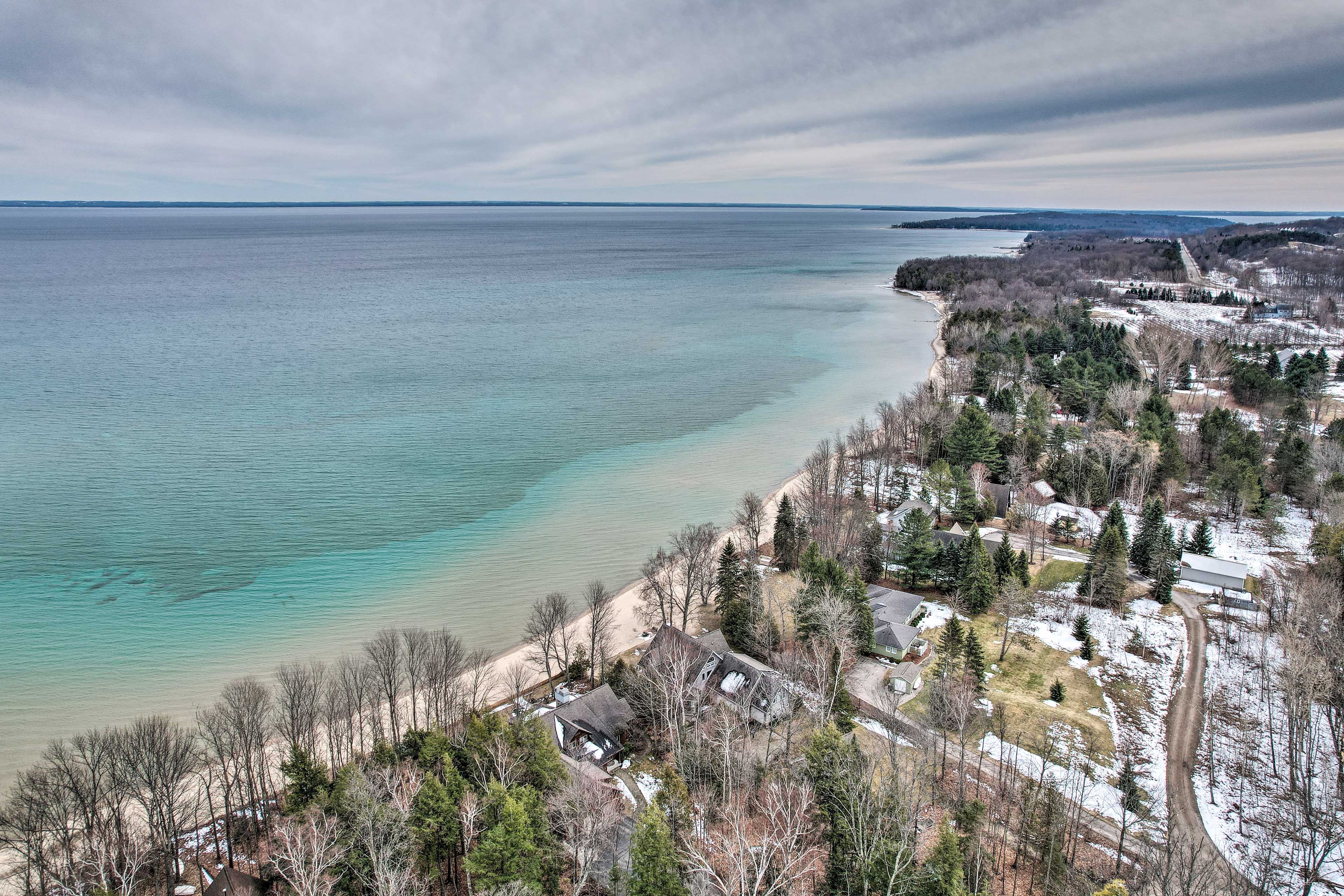 Aerial Views | Direct Northport Bay Access