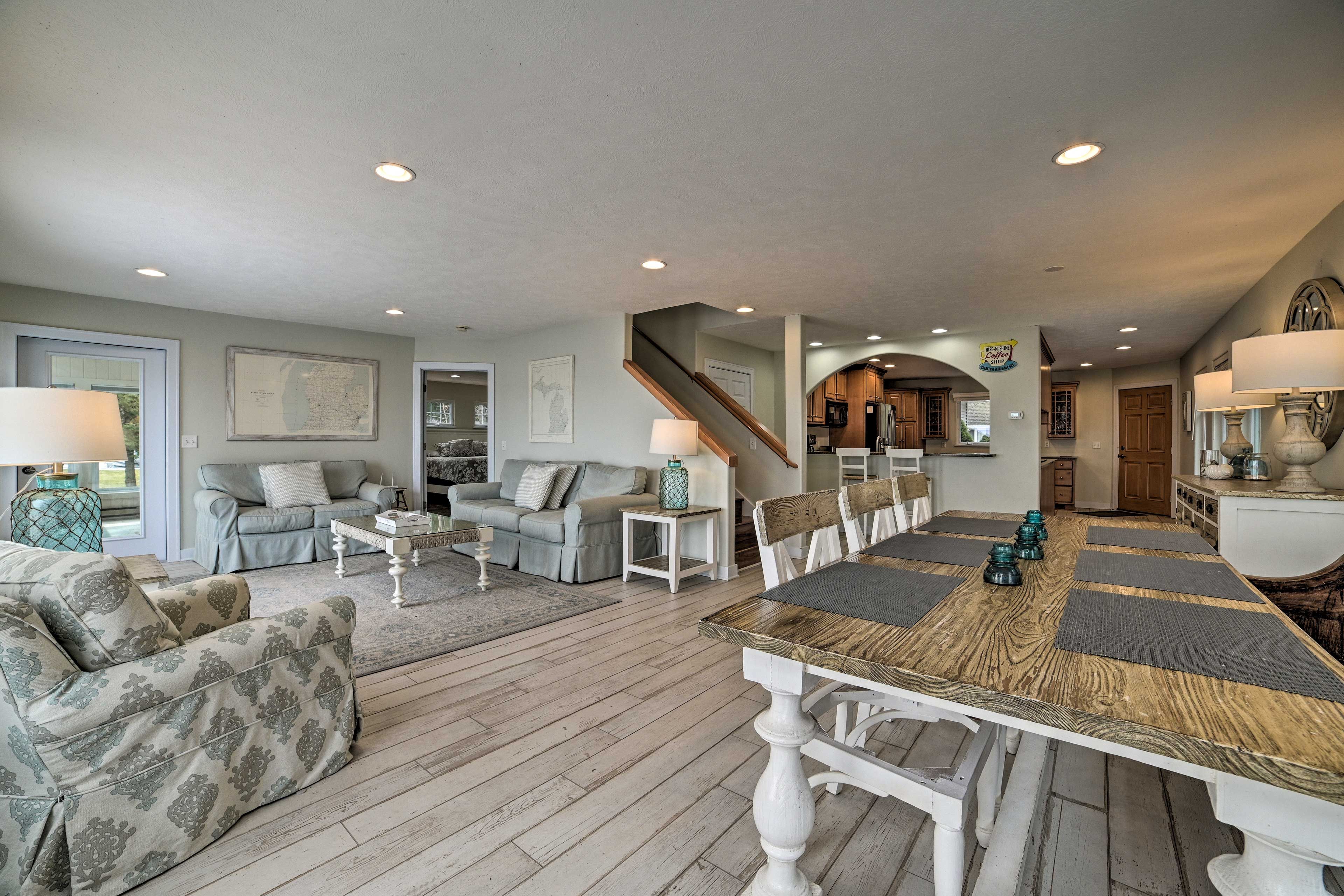 Main House | Dining Area | Dishware & Flatware Provided