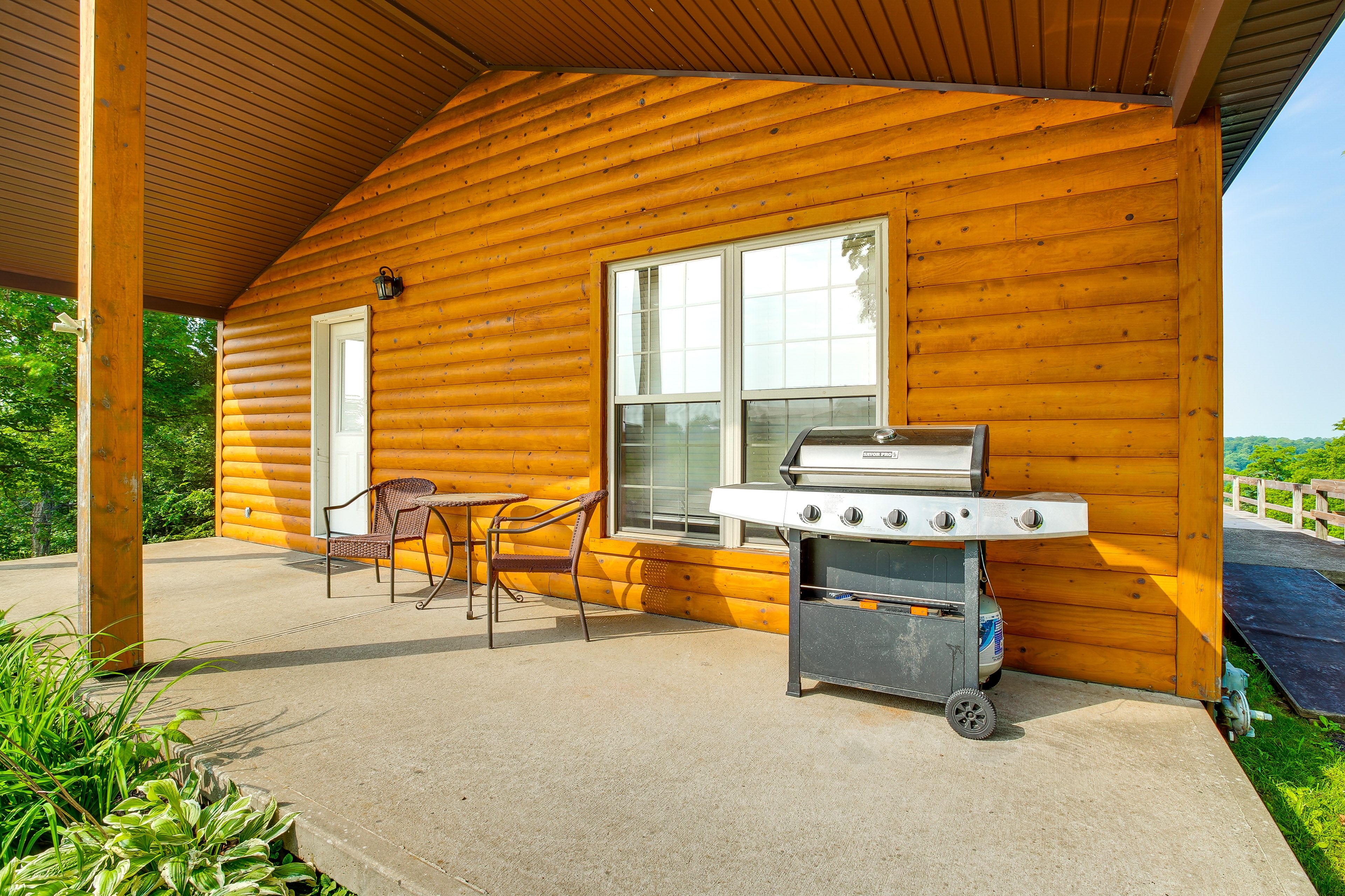 Porch | Outdoor Seating | Gas Grill