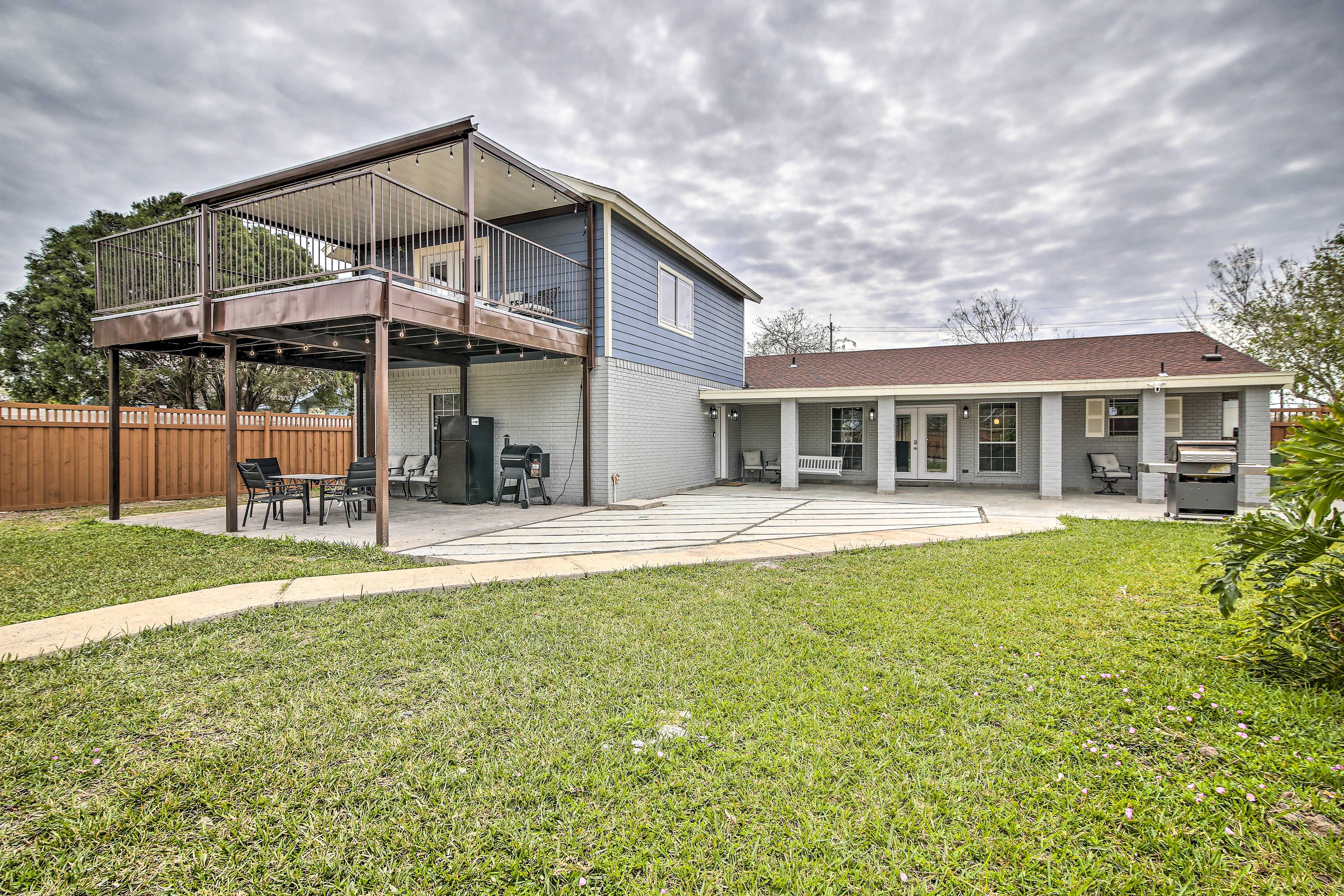 Fenced Backyard