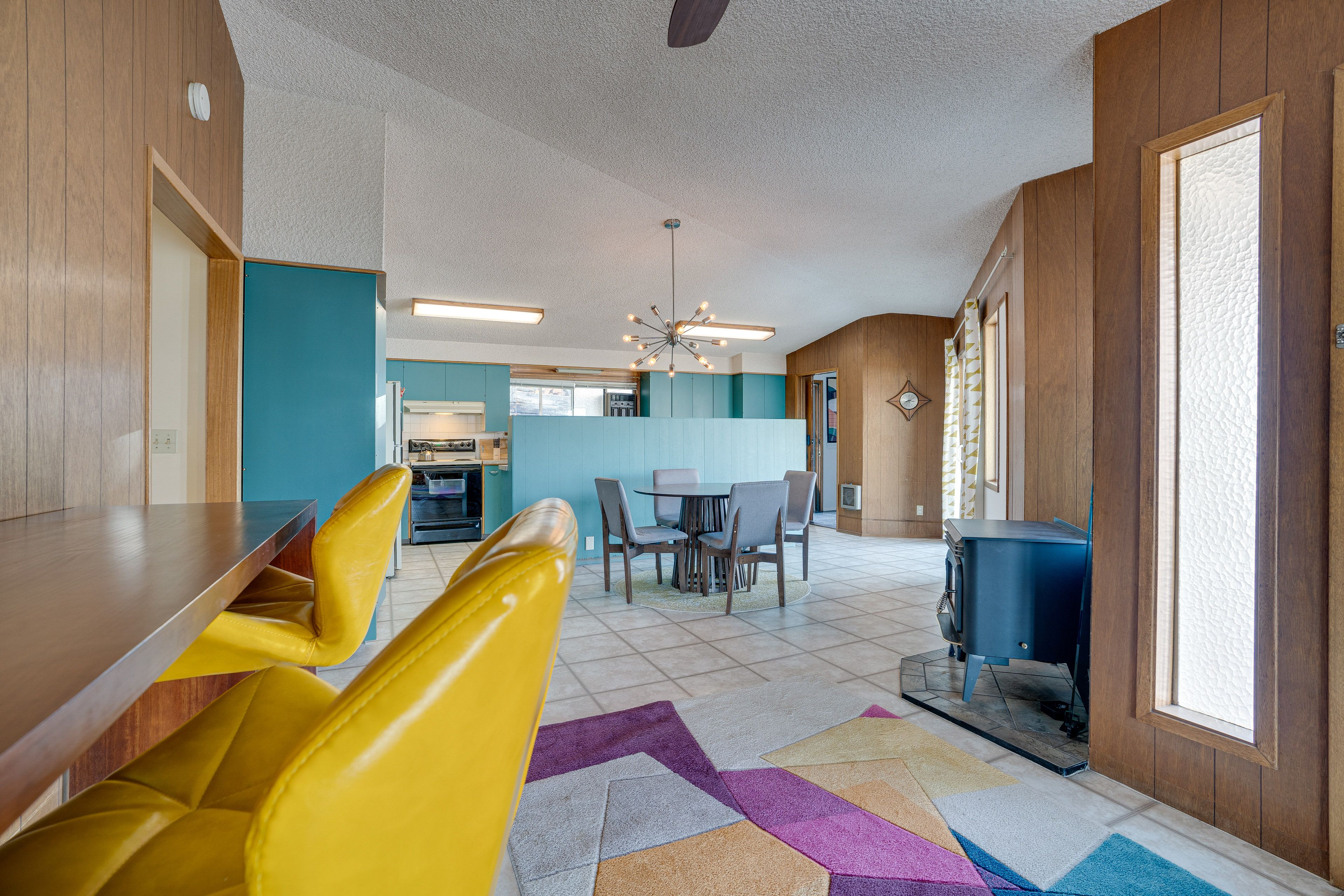 Dining Area | Wood-Burning Stove (Wood Provided)