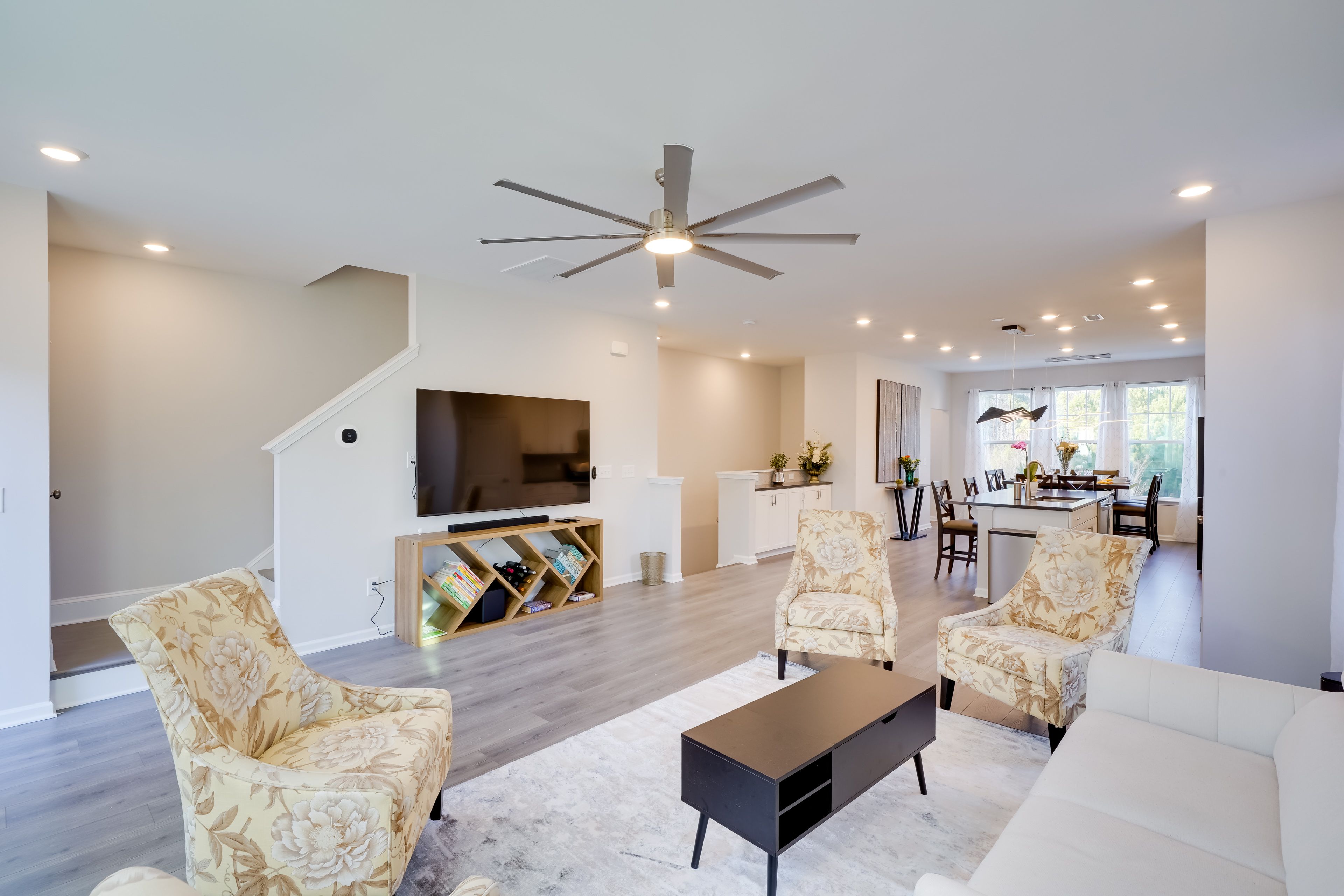 Durham Vacation Rental | 4BR | 3.5BA | 2,300 Sq Ft | Access Only By Stairs