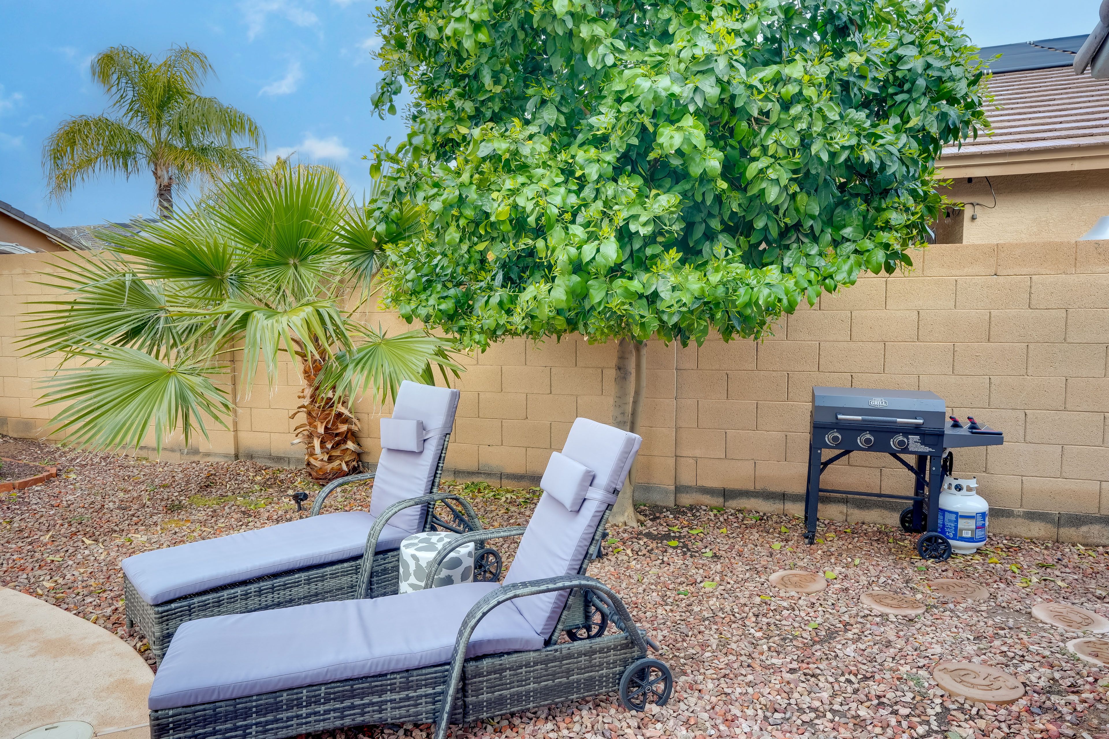 Backyard | Lounge Seating | Gas Grill (Propane Provided)