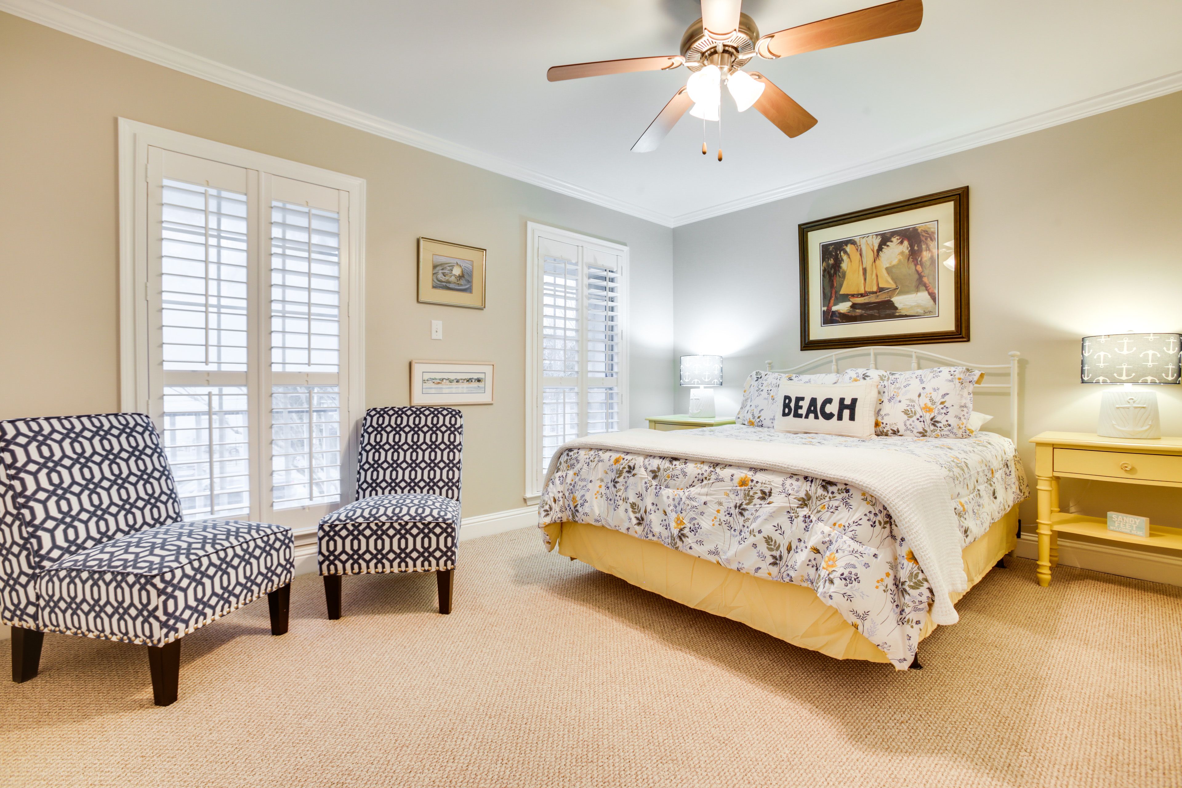 Bedroom 1 | Queen Bed | 2nd Floor | Linens Provided