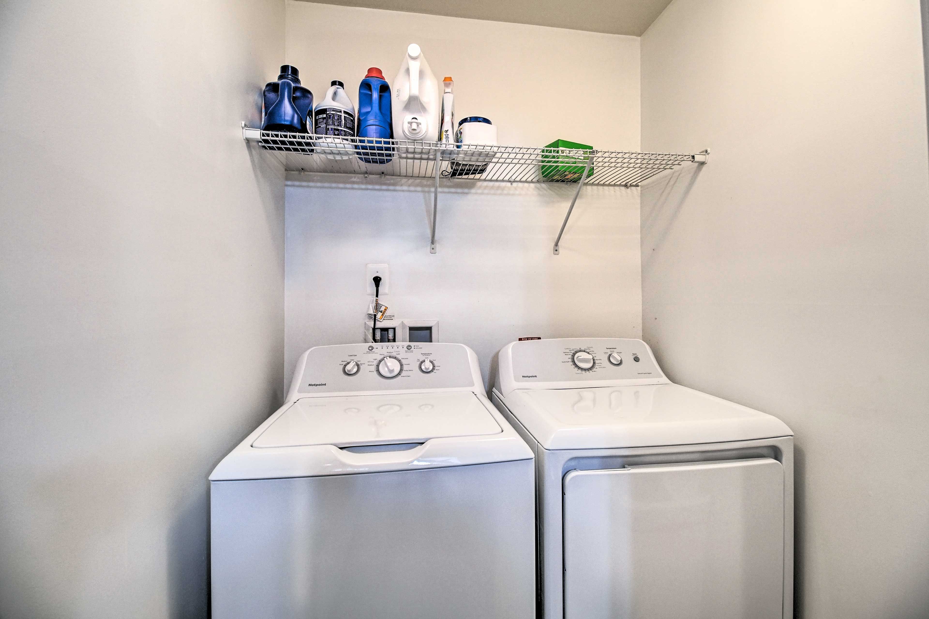 Laundry Room | Laundry Detergent Provided | Iron/Board