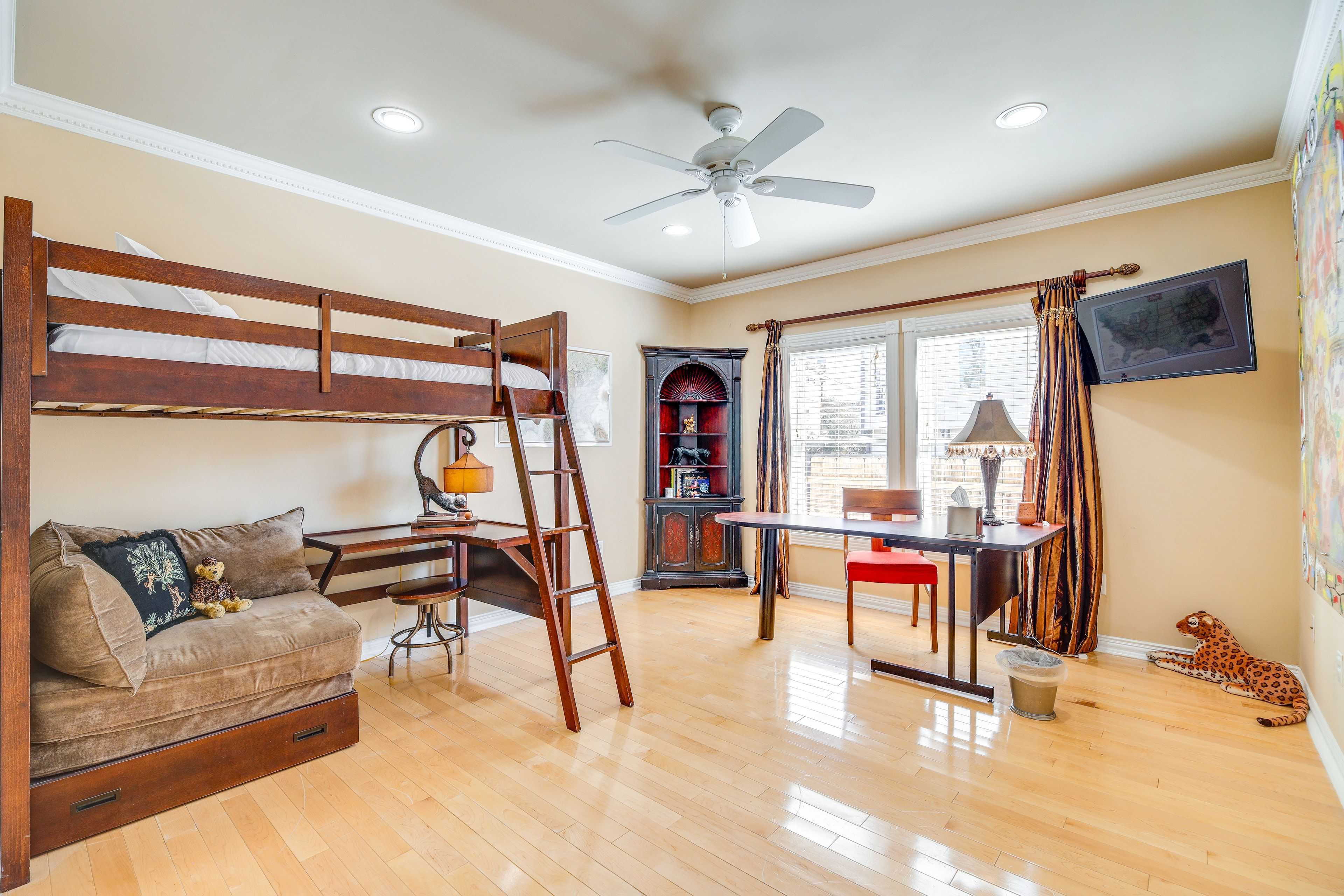 Bedroom 4 | Lofted Twin Bed | Twin Trundle | 1st Floor