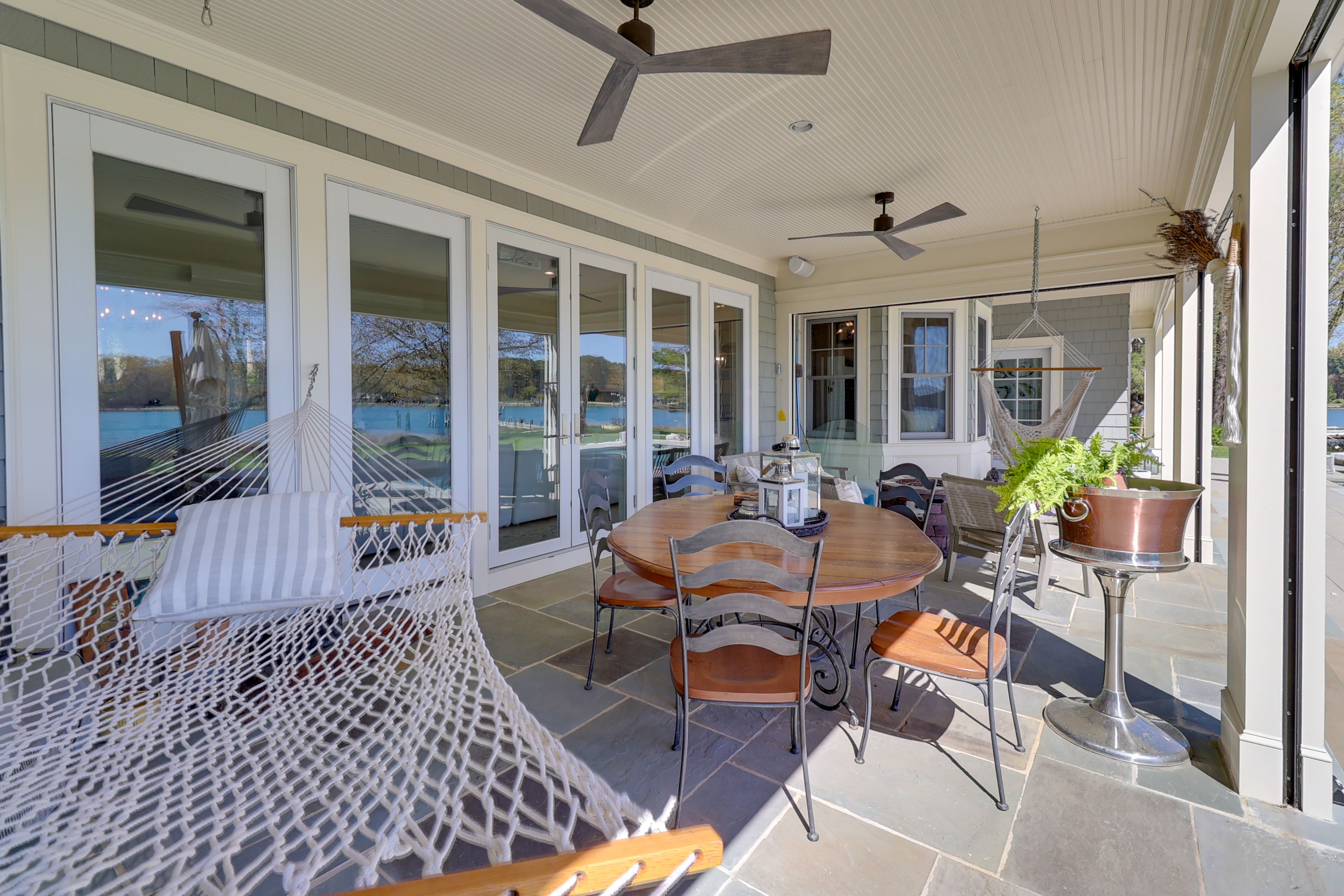 Covered Patio | Seating & Dining | Hammock | Fire Pit