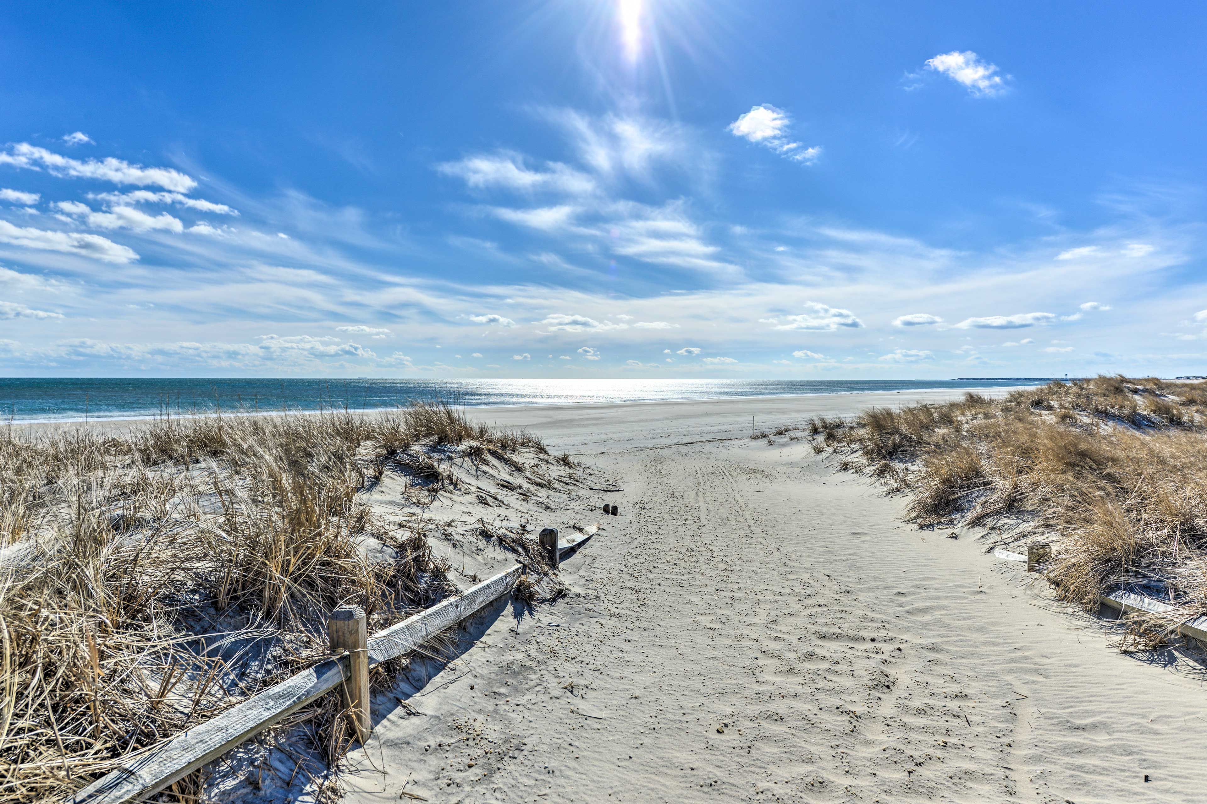 Proximity to Sea Isle City Beach