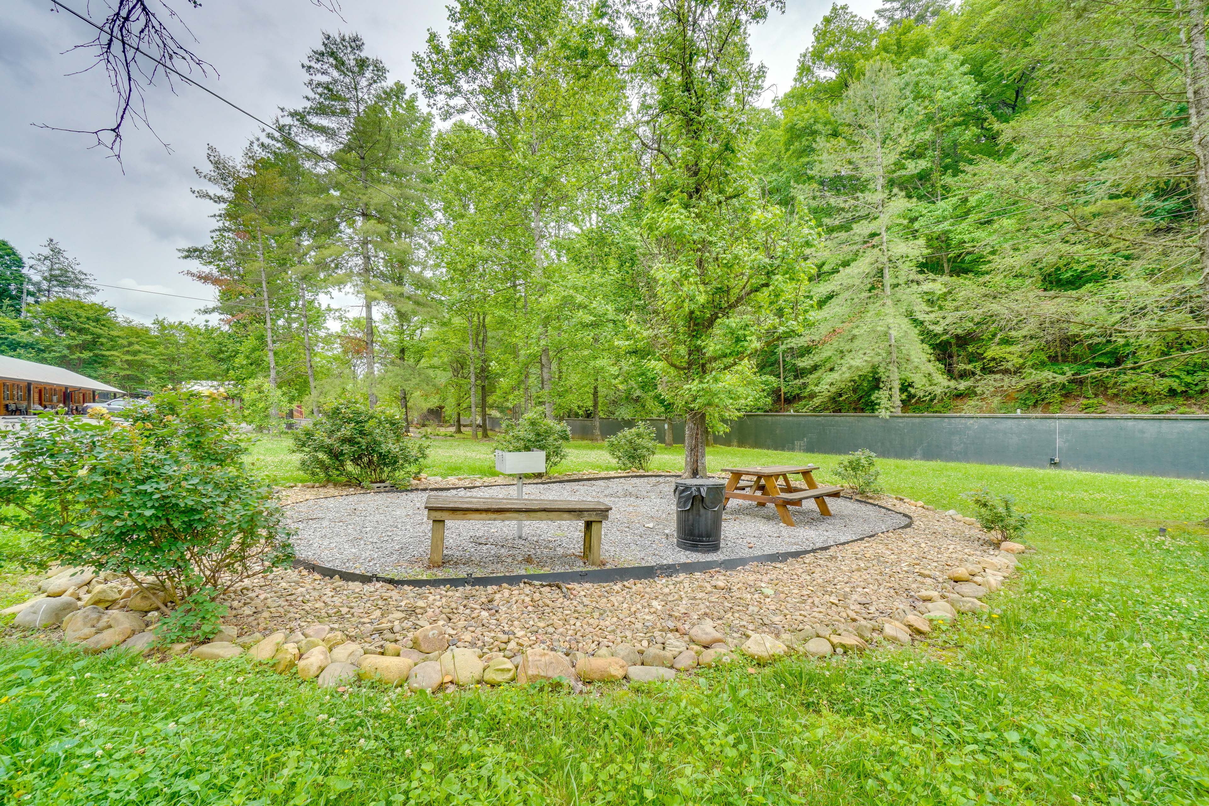 Shared Picnic & Charcoal Grilling Area