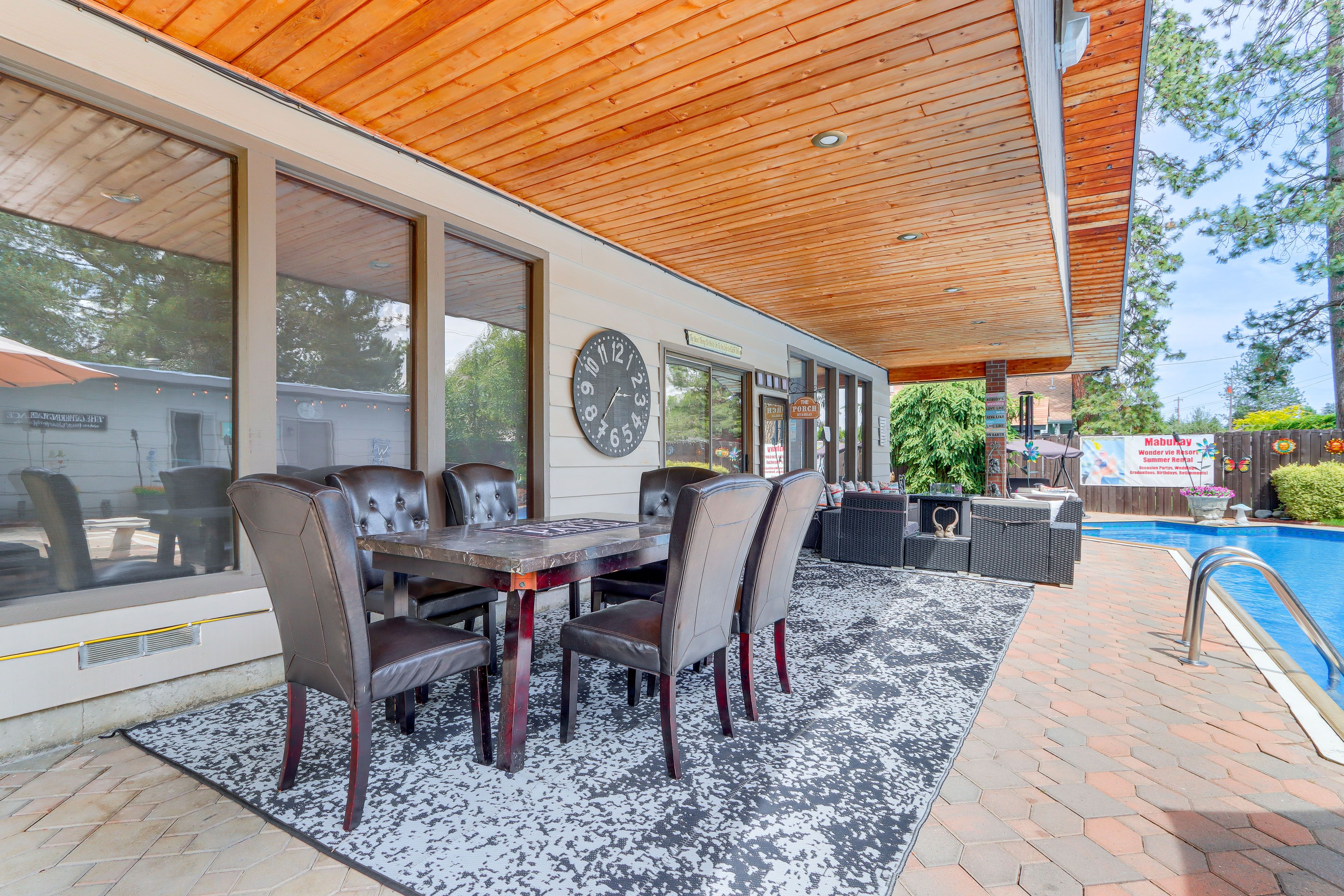 Shared Outdoor Space | Patio | Dining Areas | Heated Pool