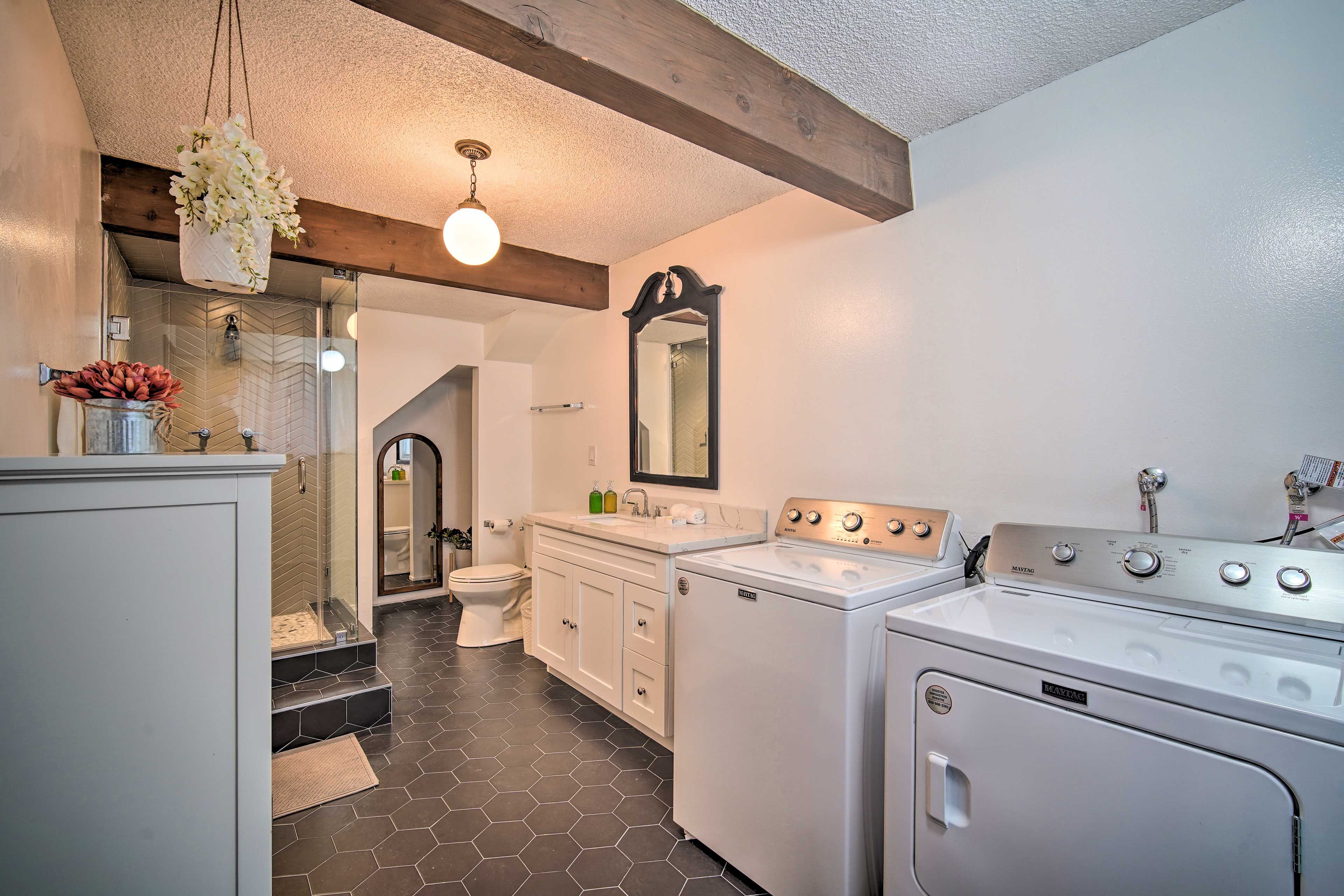 Laundry Area | Full Bathroom