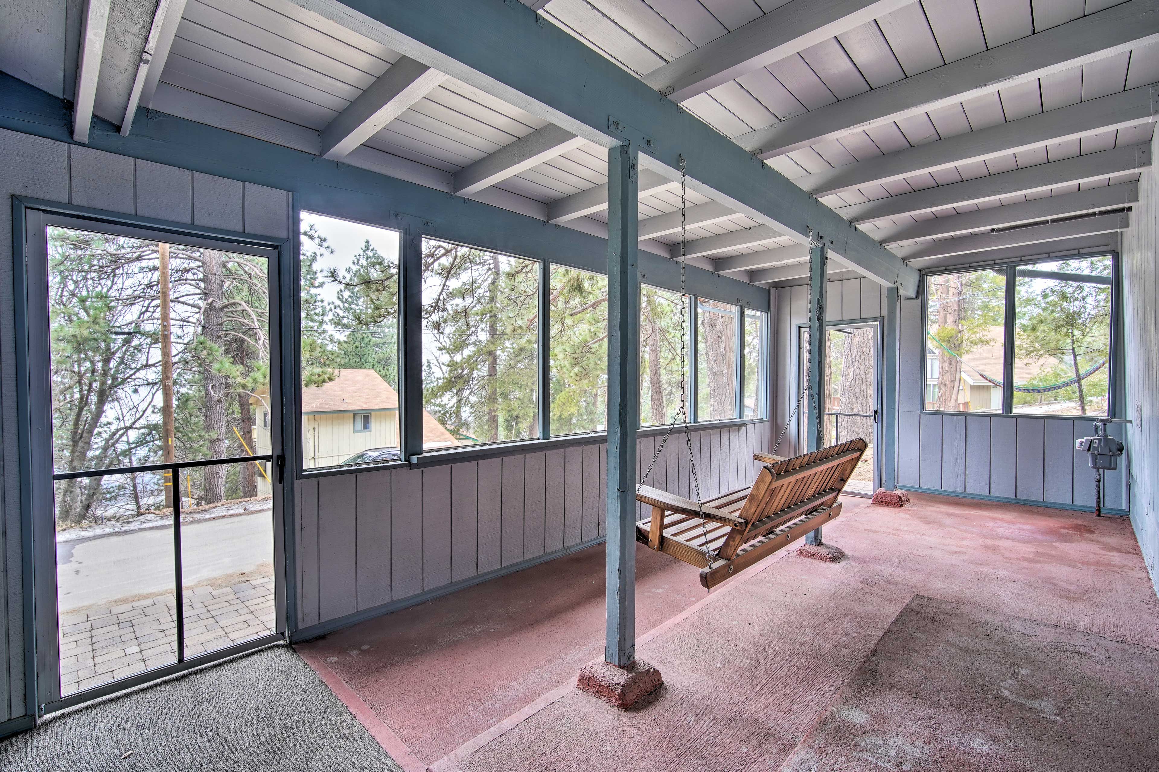 Covered Patio | Porch Swing