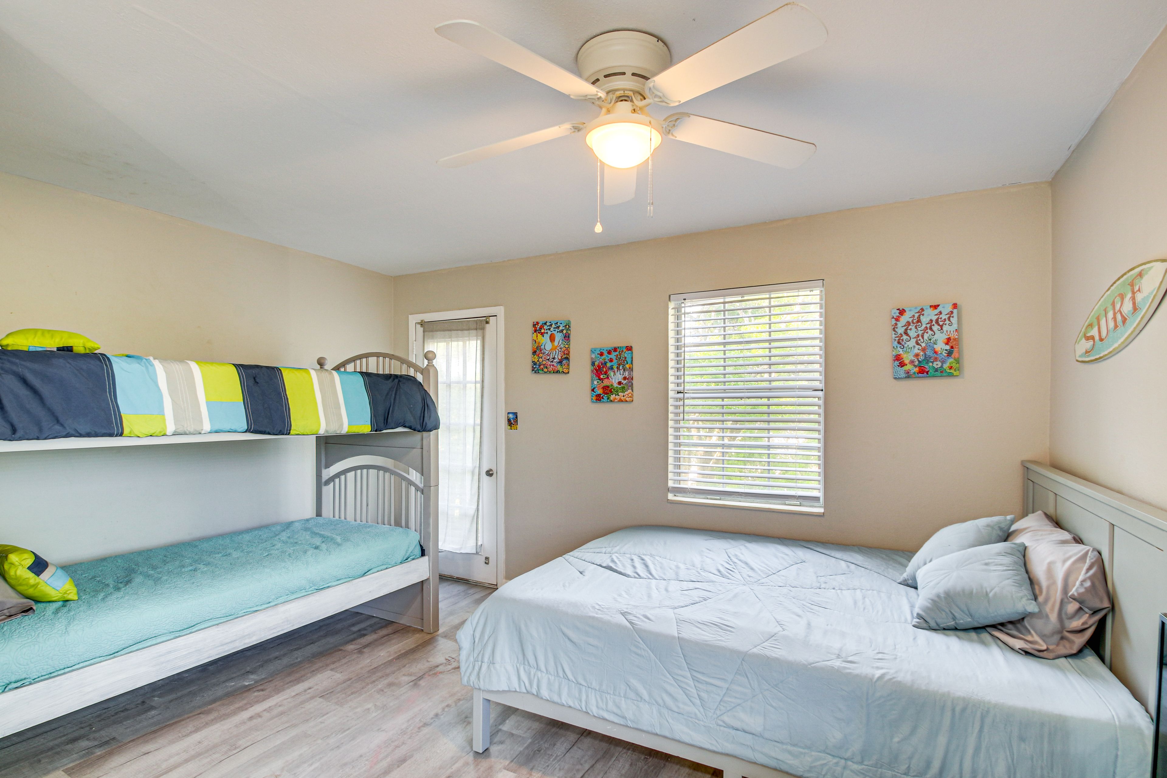 Bedroom 3 | 2 Queen Beds | Twin Bunk Bed | 2nd Floor