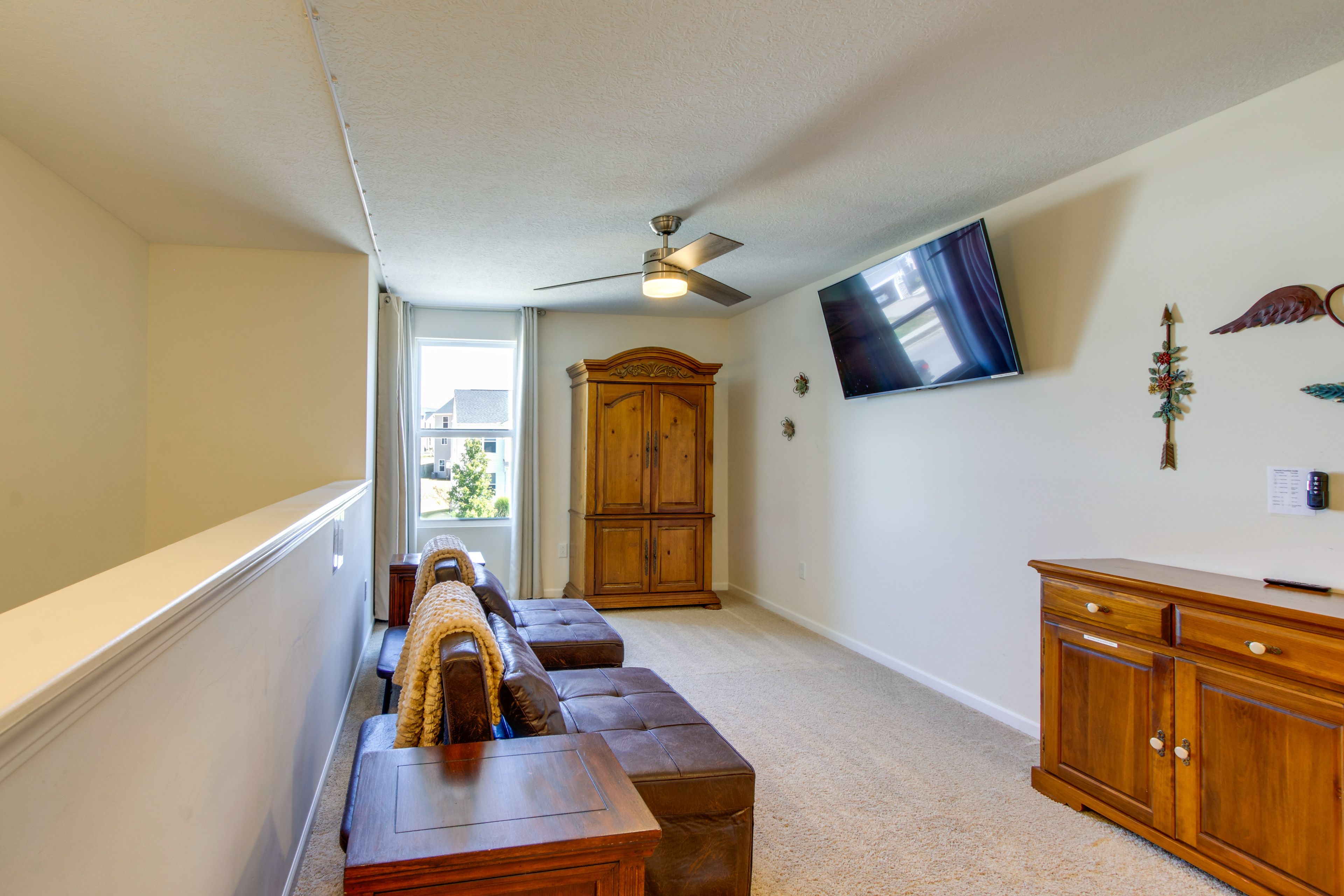 Loft | 2nd Floor | 2 Twin Sleeper Chairs | Queen Air Mattress