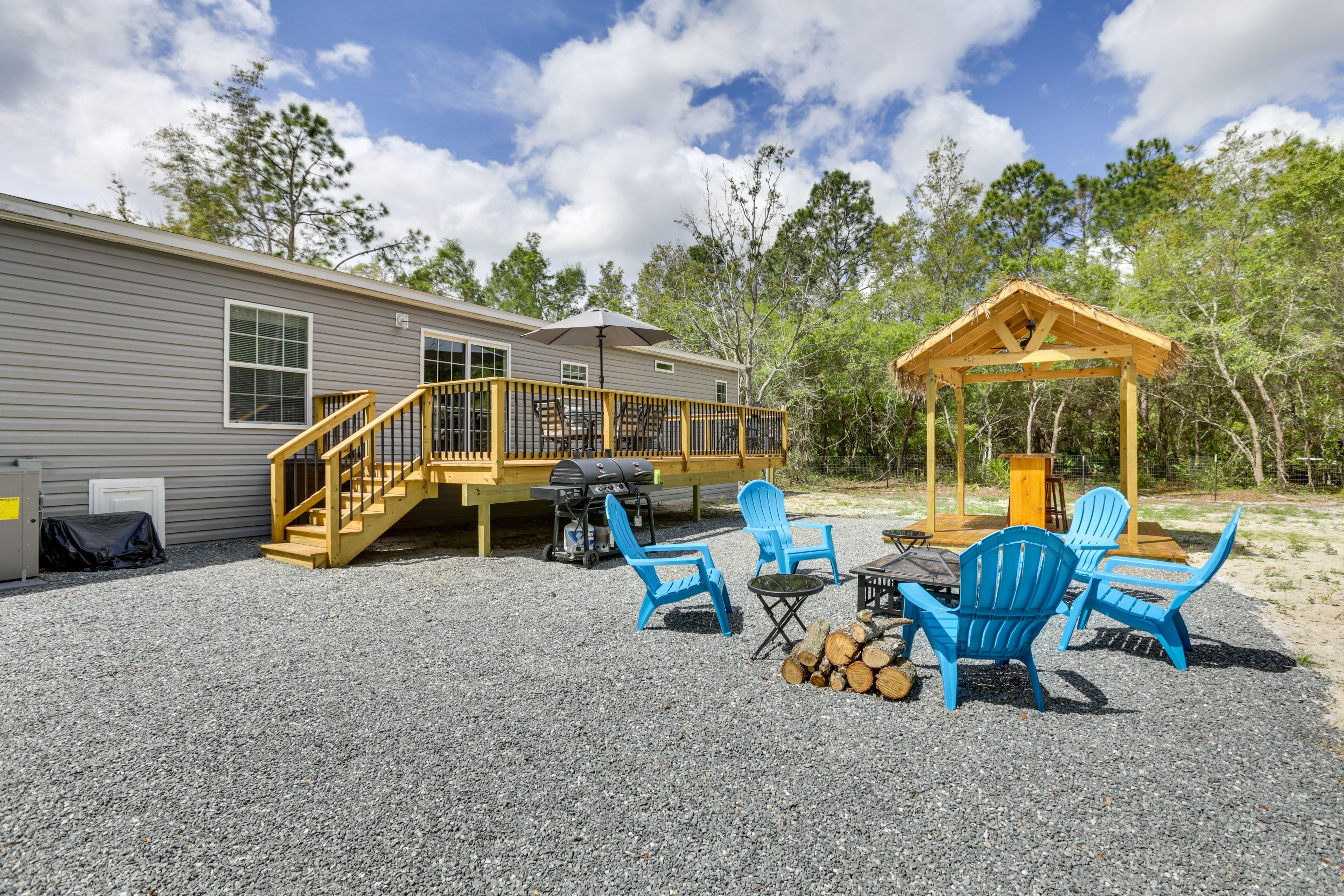 Backyard Area