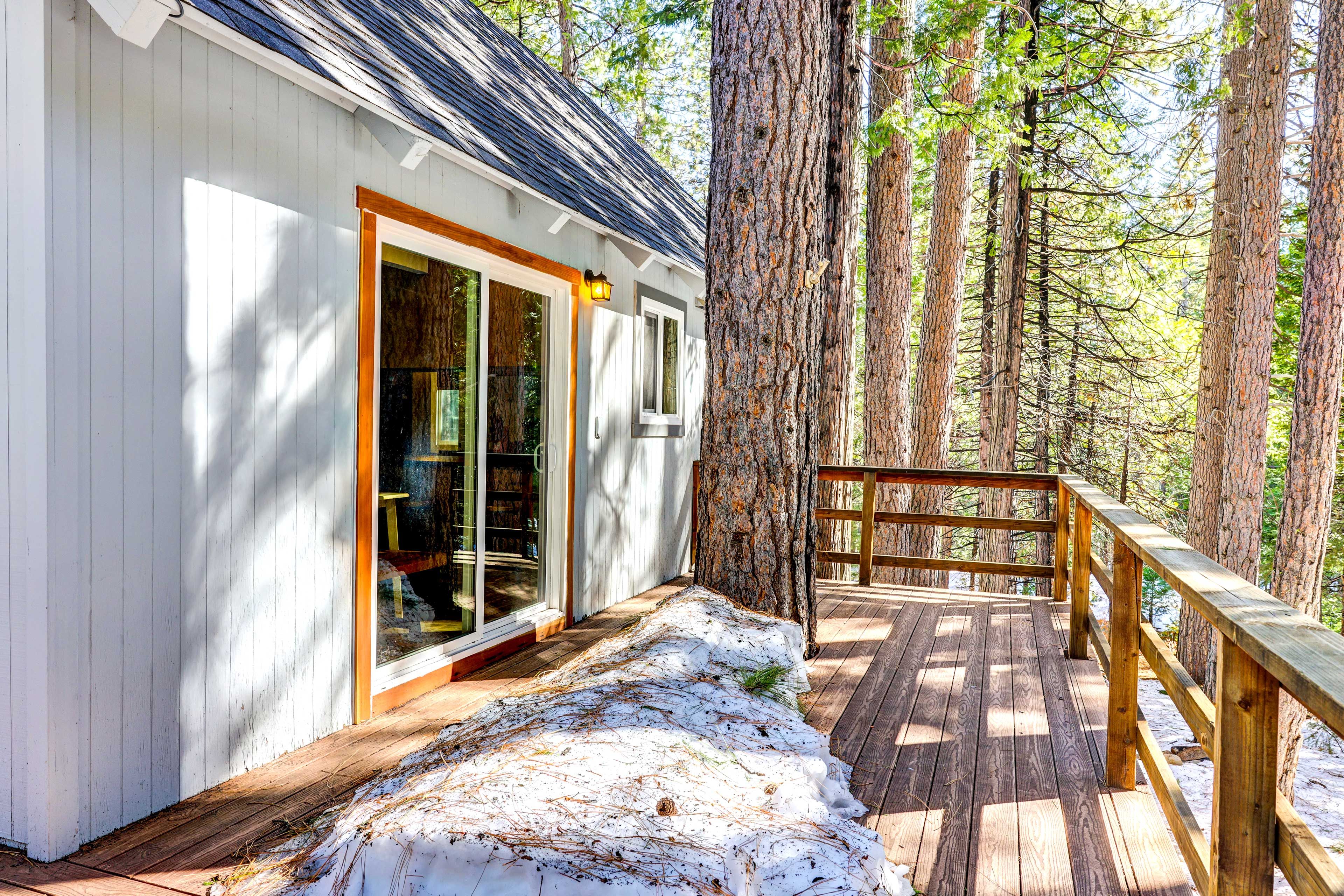 Private Deck | Charcoal Grill