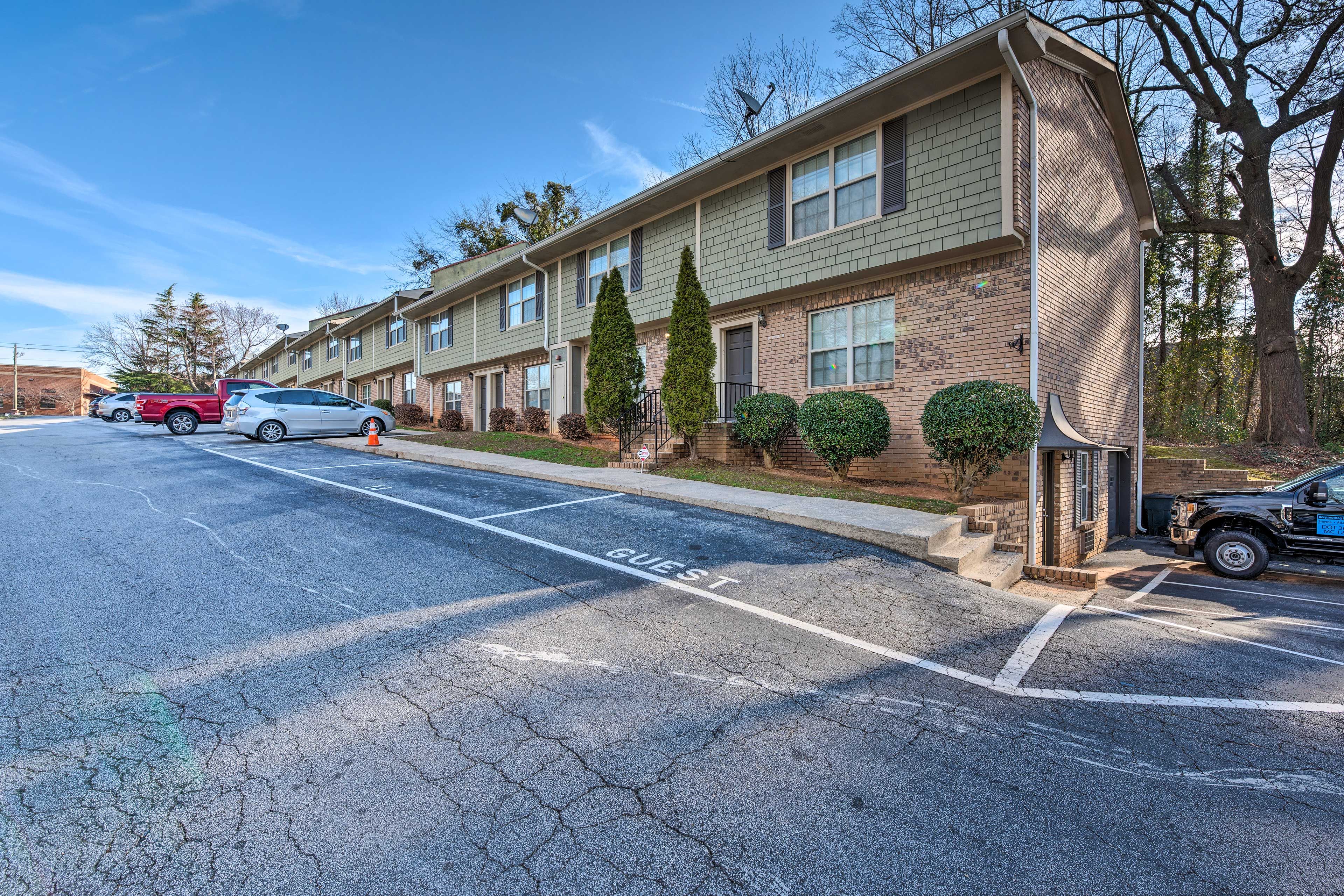 Parking | Reserved Spot (2 Vehicles) | Guest Parking (First-Come, First-Served)