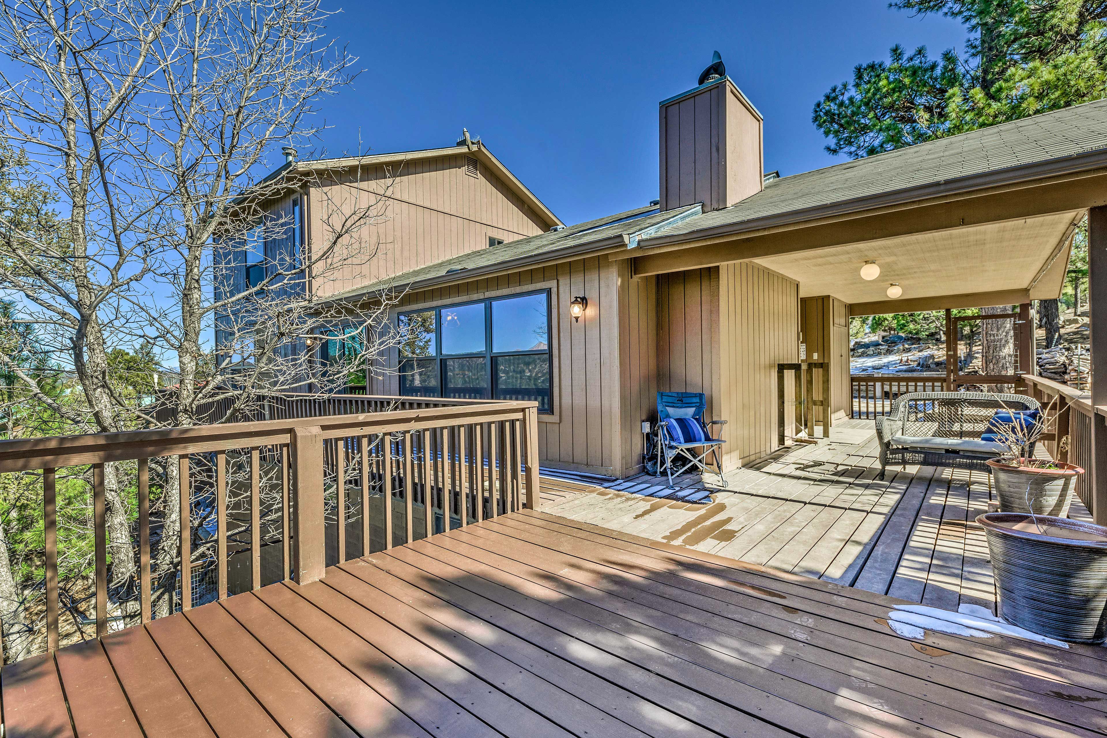 Deck | Seating | Mountain Views