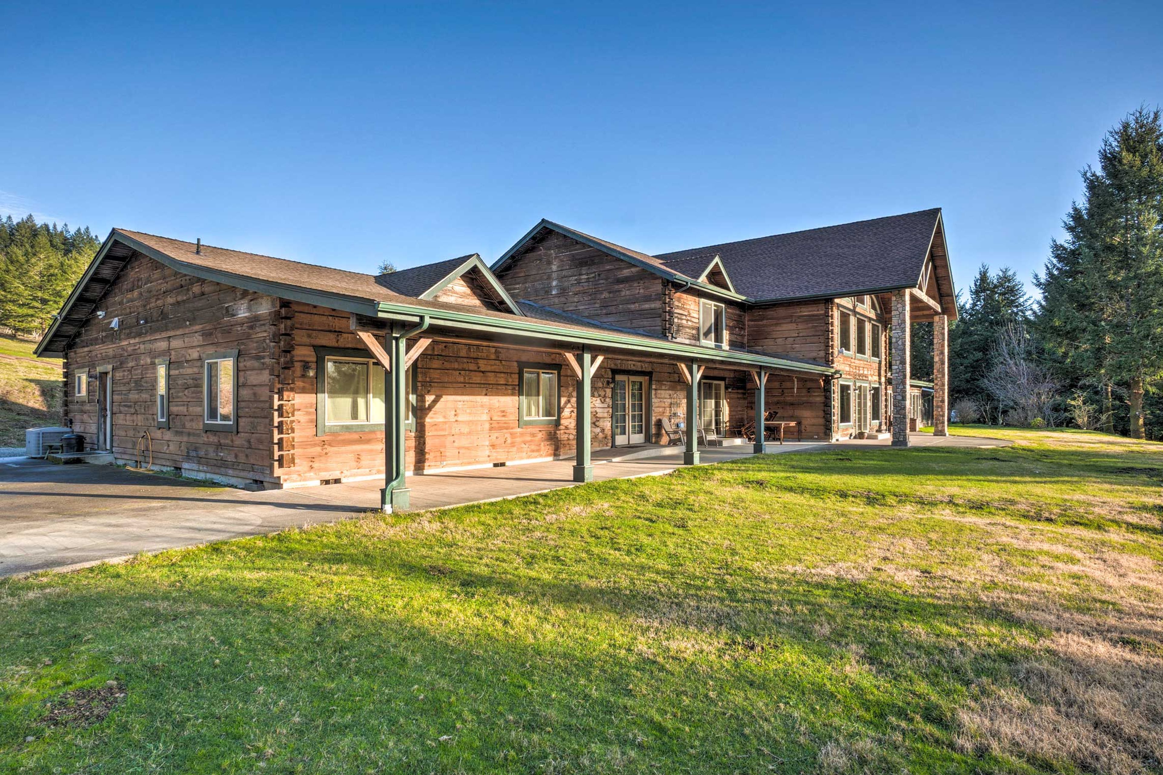 Yard Area | 88-Acre Property | Numerous Trails On-Site