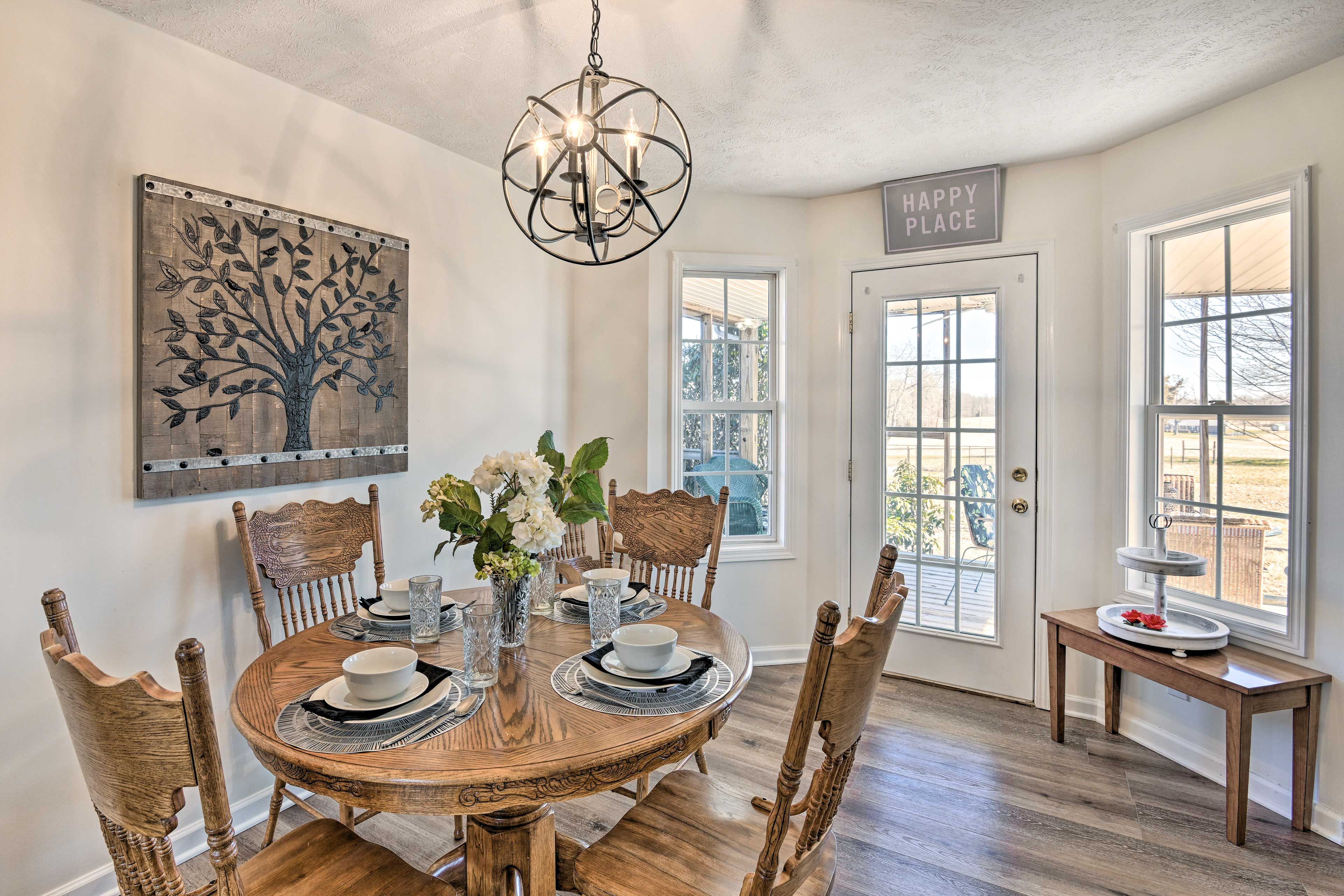 Normandy Vacation Rental | 3BR | 2BA | 1,600 Sq Ft | Steps Required to Enter