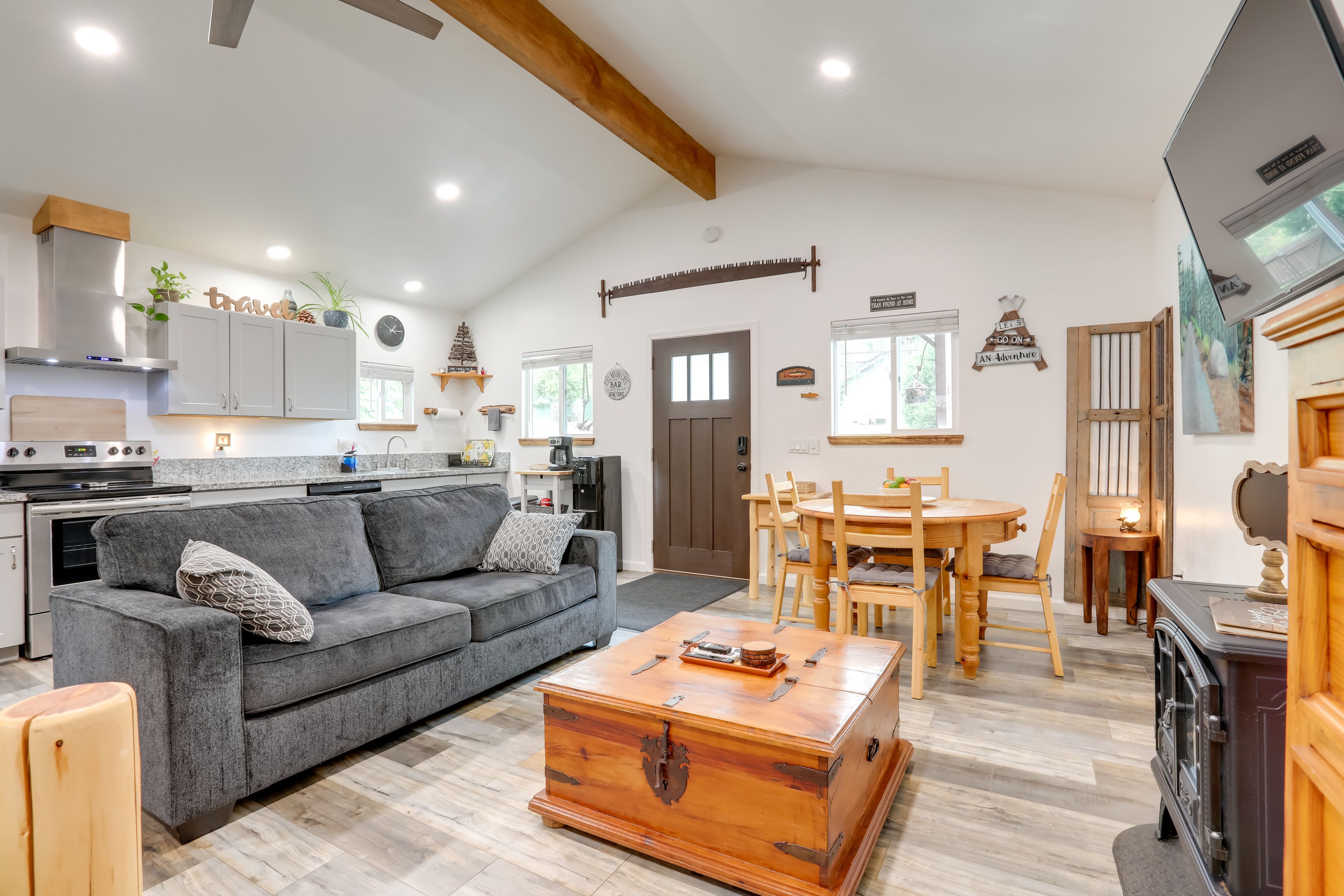 Pollock Pines Vacation Rental | Studio | 1BA | 575 Sq Ft | Step-Free Access