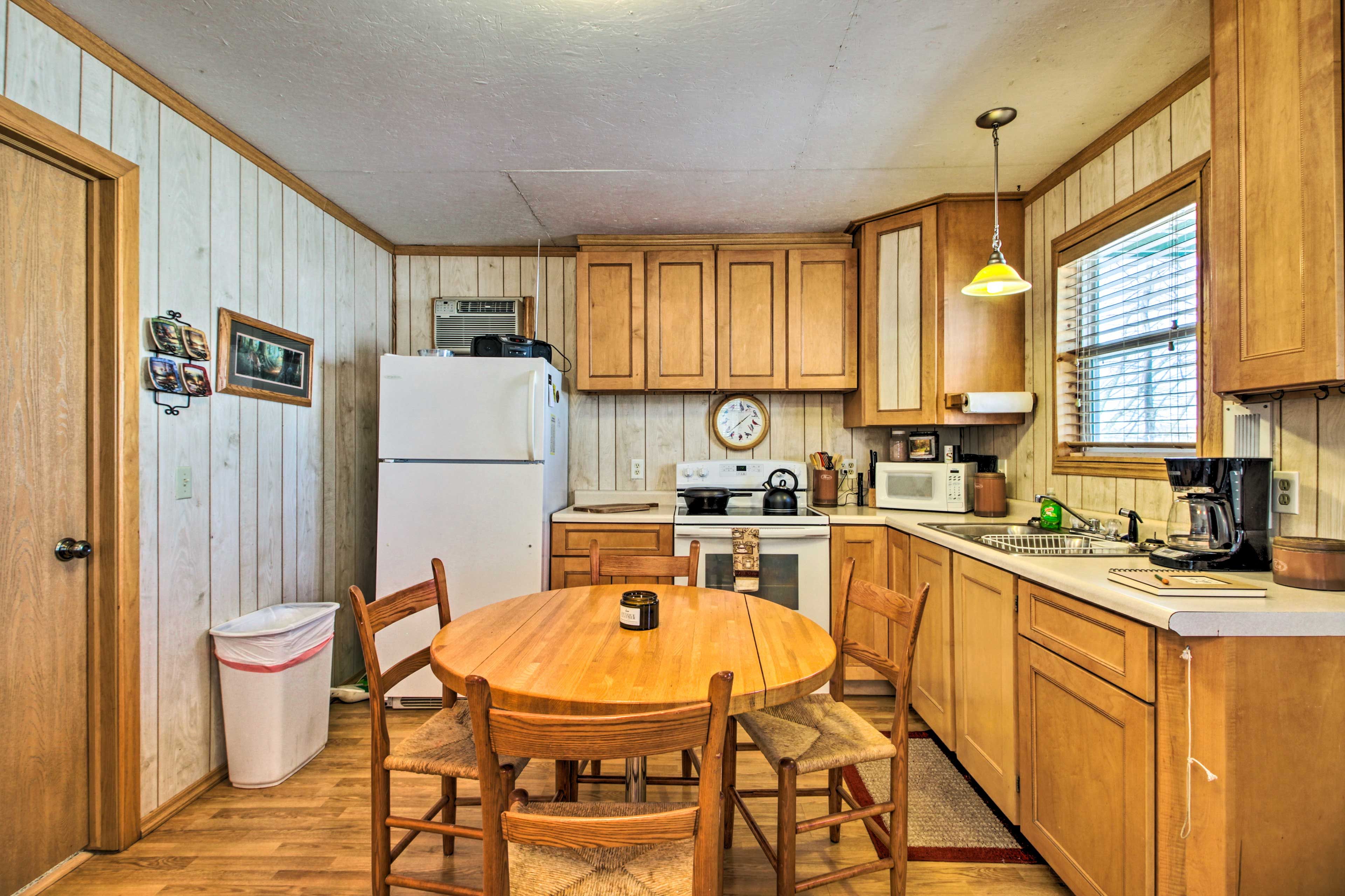 Dining Area + Kitchen