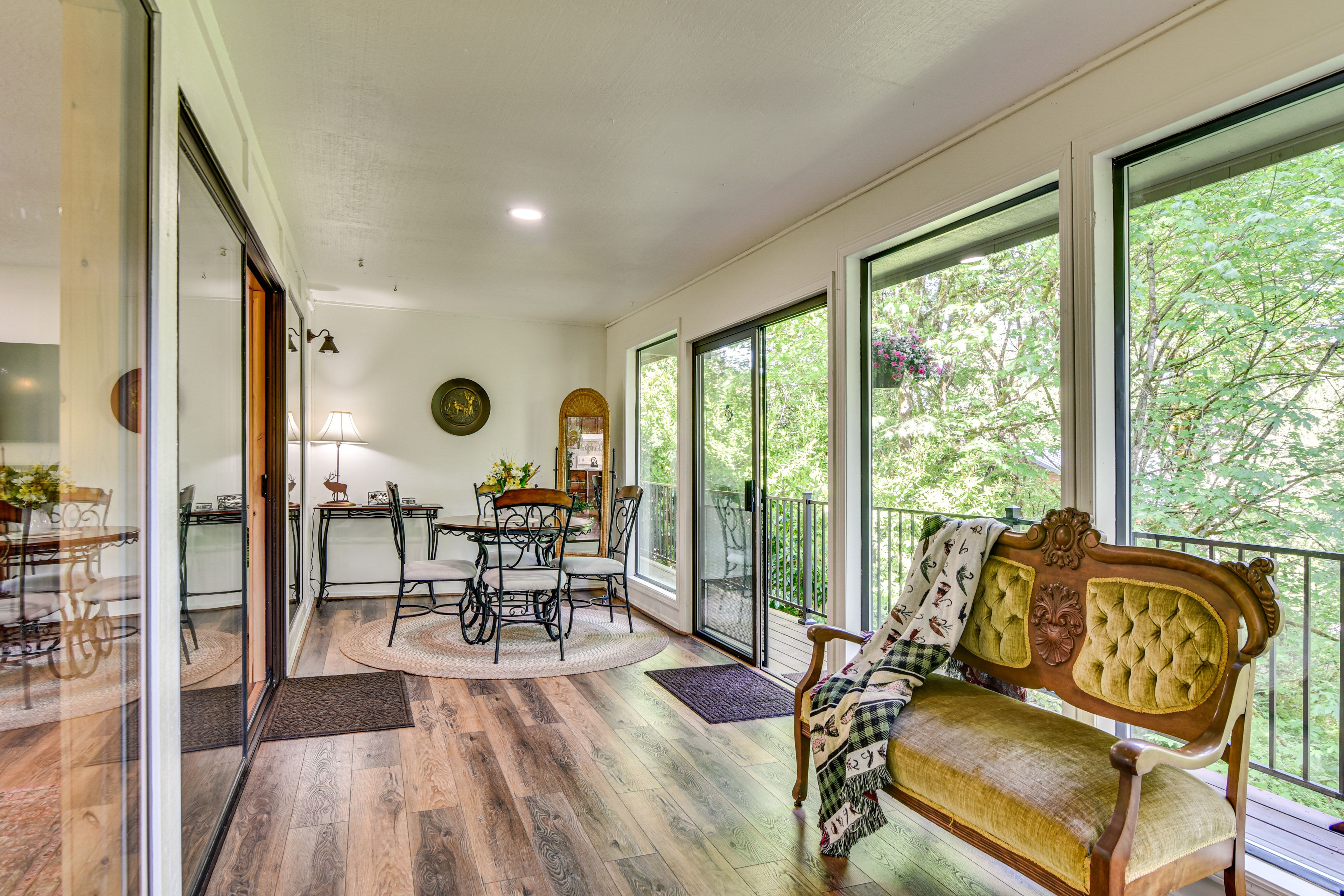 Sunroom | Single-Story Home | Dining Area