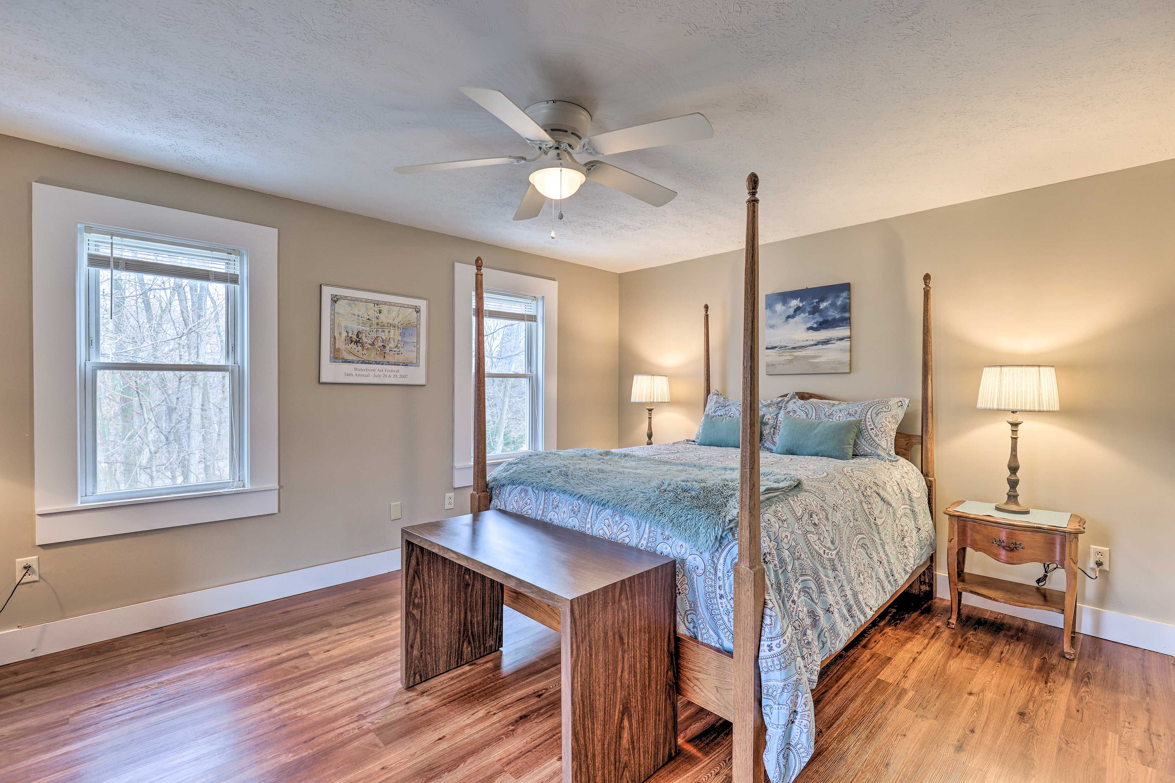 Bedroom 1 | 2nd Floor | Queen Bed | Linens Provided