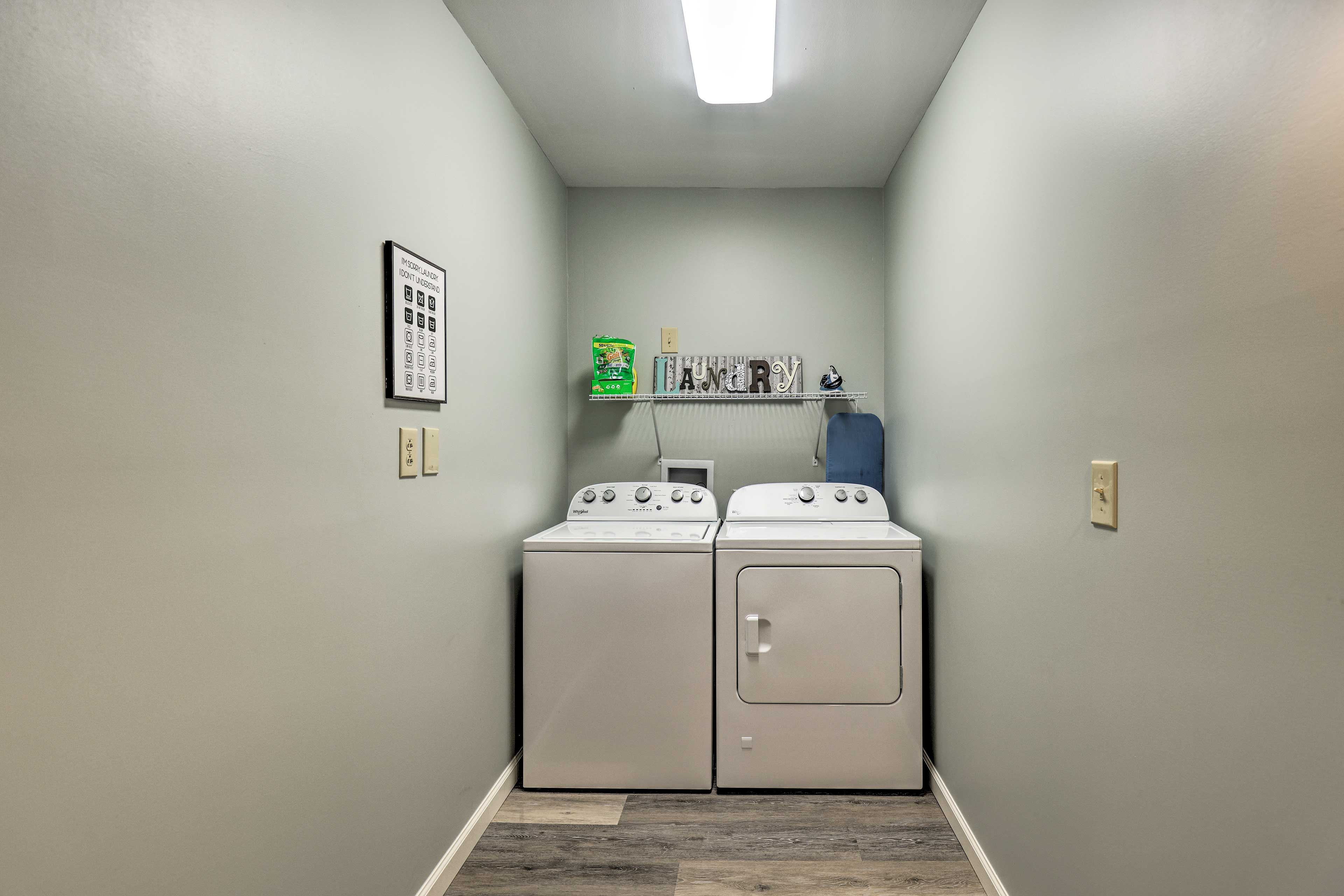 Laundry Room | Laundry Detergent | Iron & Board