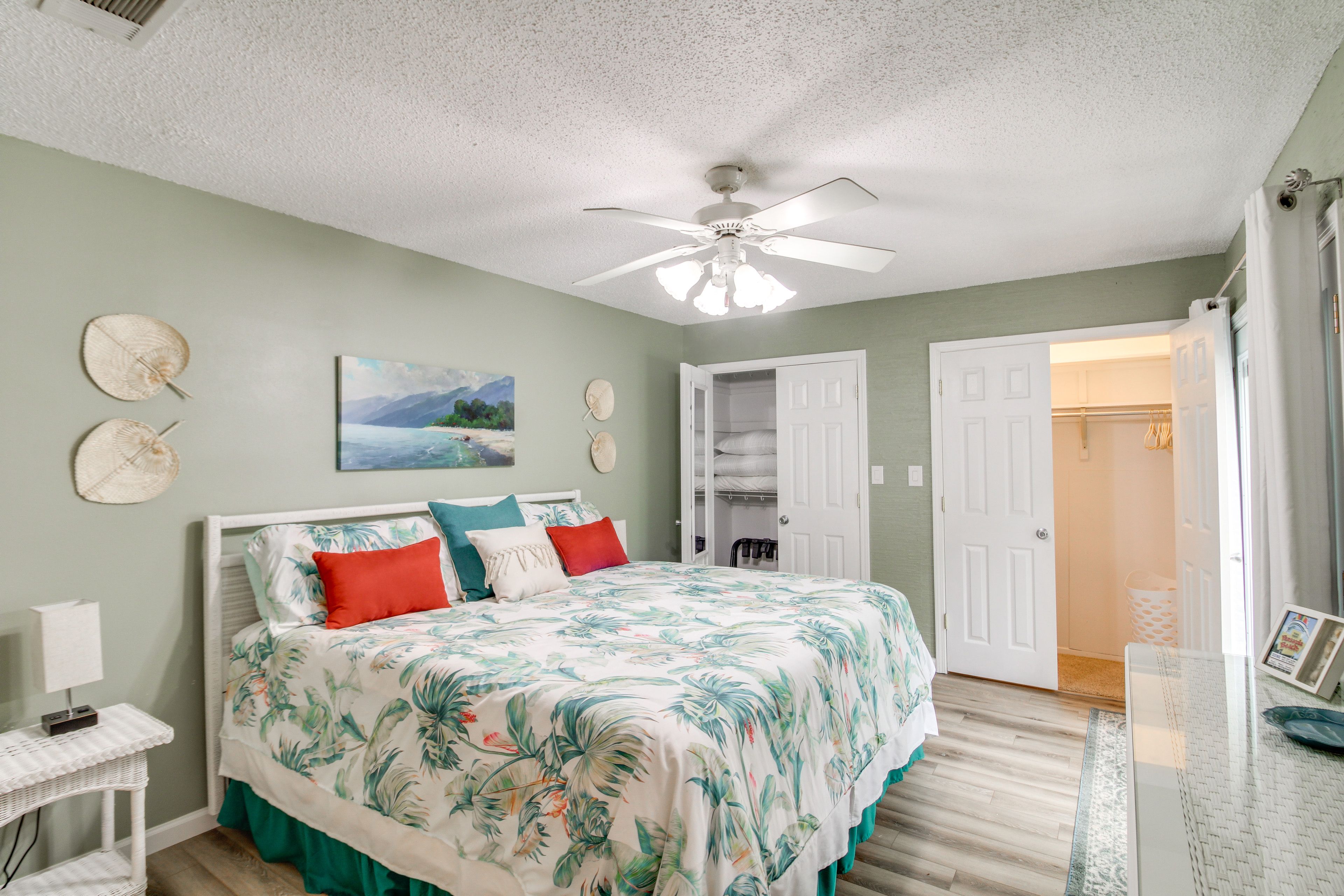 Bedroom 1 | 2nd Floor | King Bed | Linens Provided