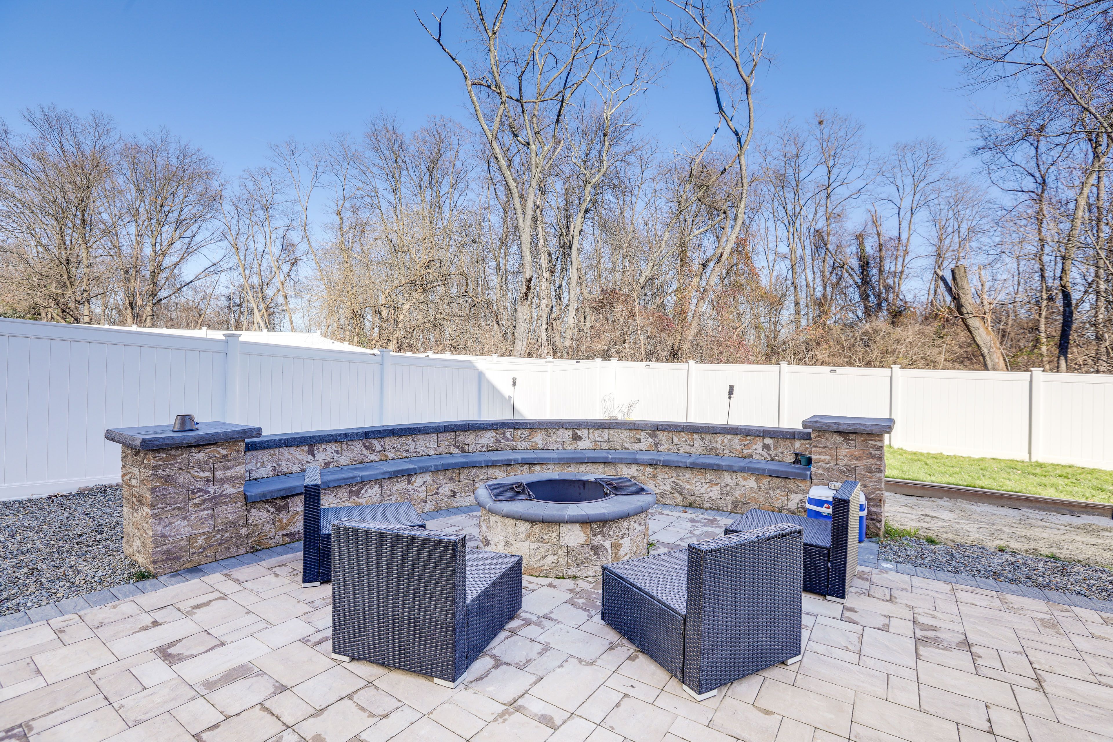 Fenced Backyard | Fire Pit Area | Wood Provided