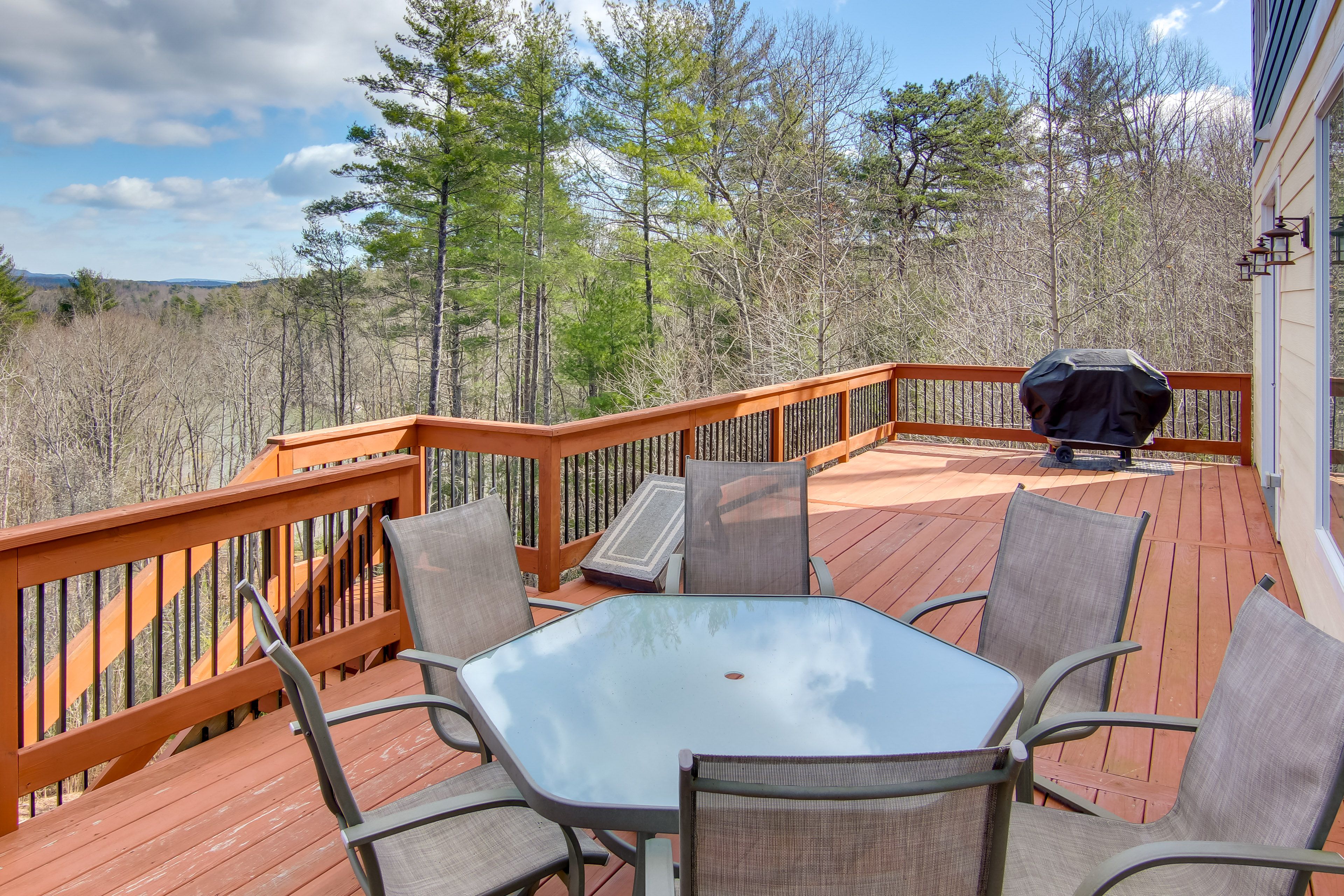 Private Deck | Grill | Mountain Views | Fire Pit