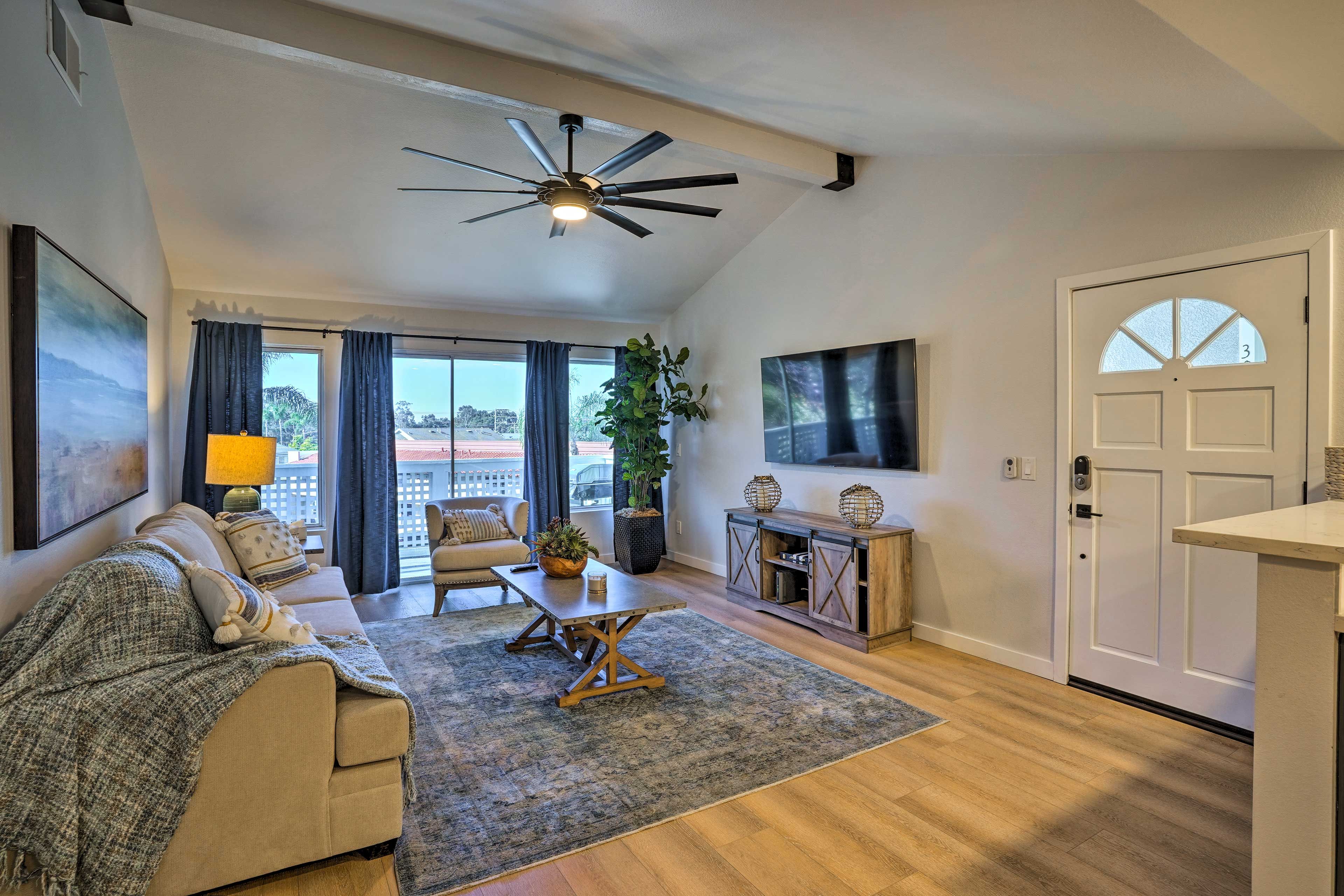 Dana Point Vacation Rental | 1BR | 1BA | 690 Sq Ft | Stairs Required to Access