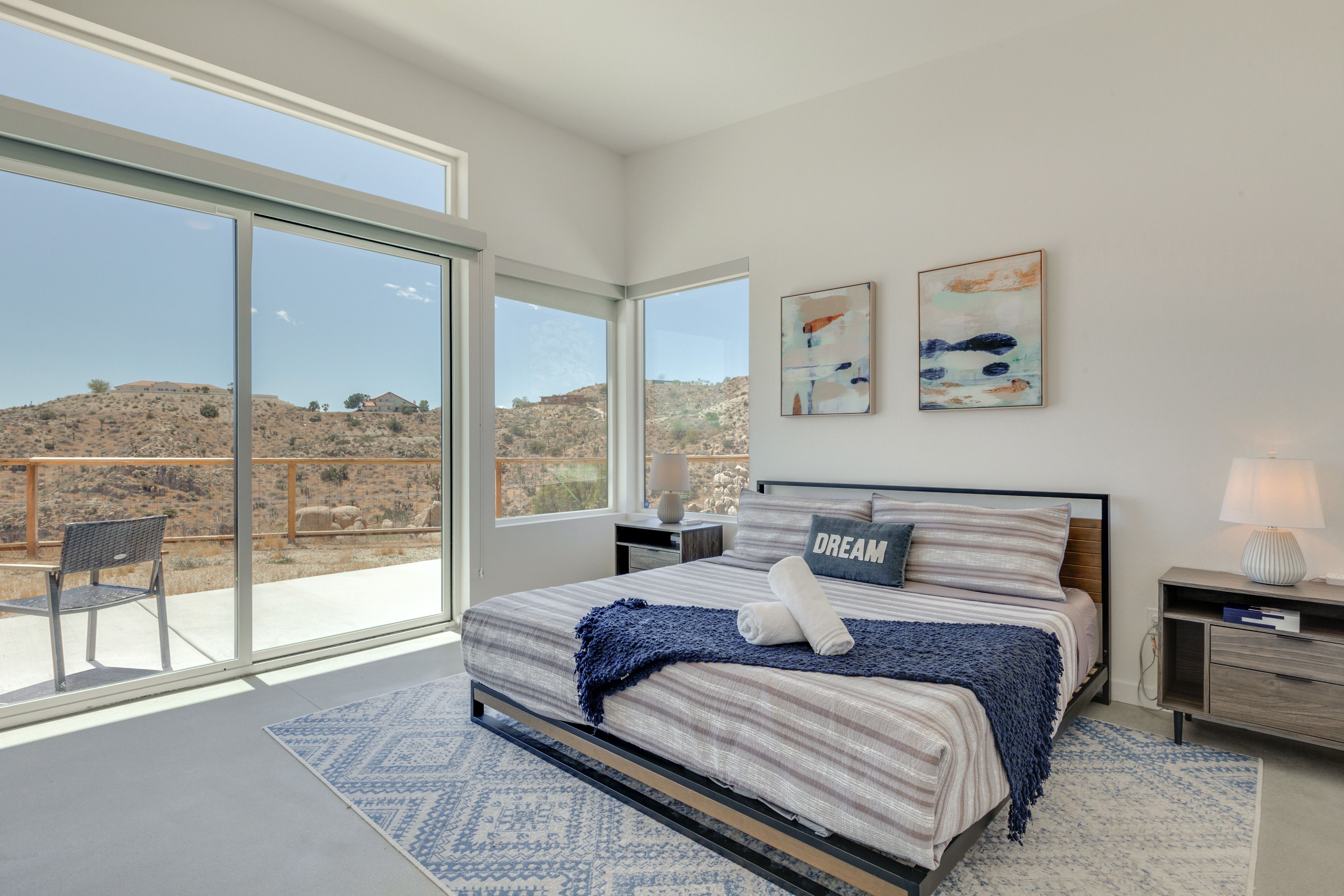 Bedroom 1 | King Bed | Workspace