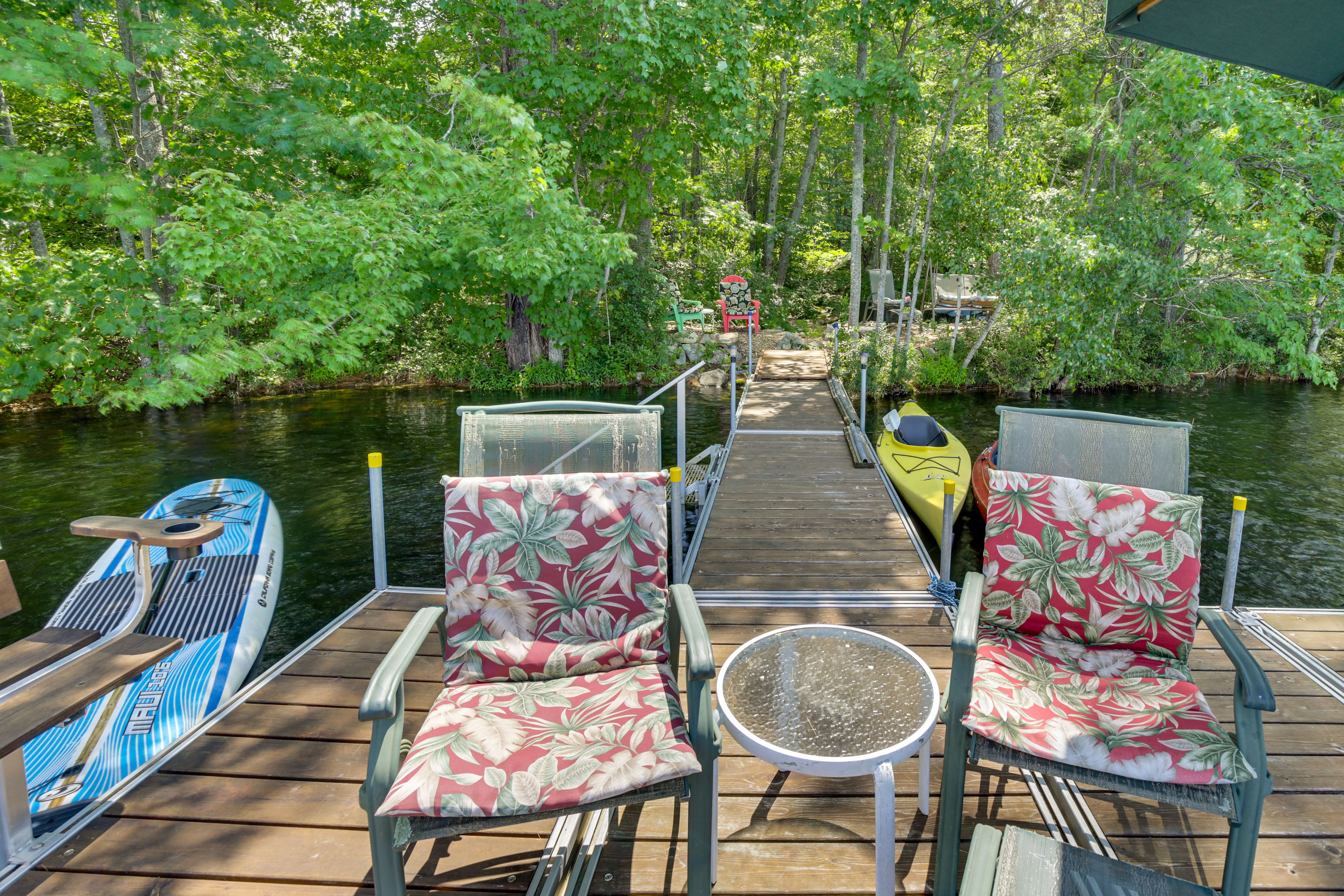 Dam Pond Access (On-Site) | 2 Kayaks | Paddleboard | Canoe | Rowboat