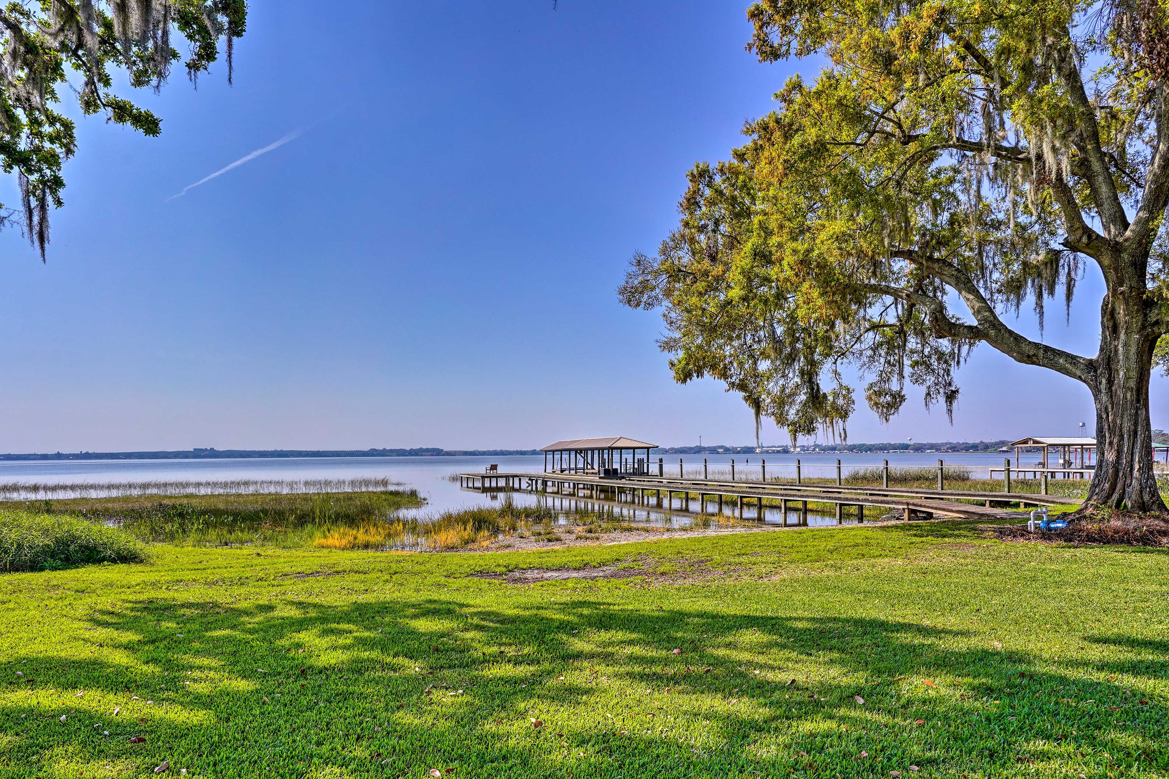 Reedy Lake On-Site | Fishing Dock